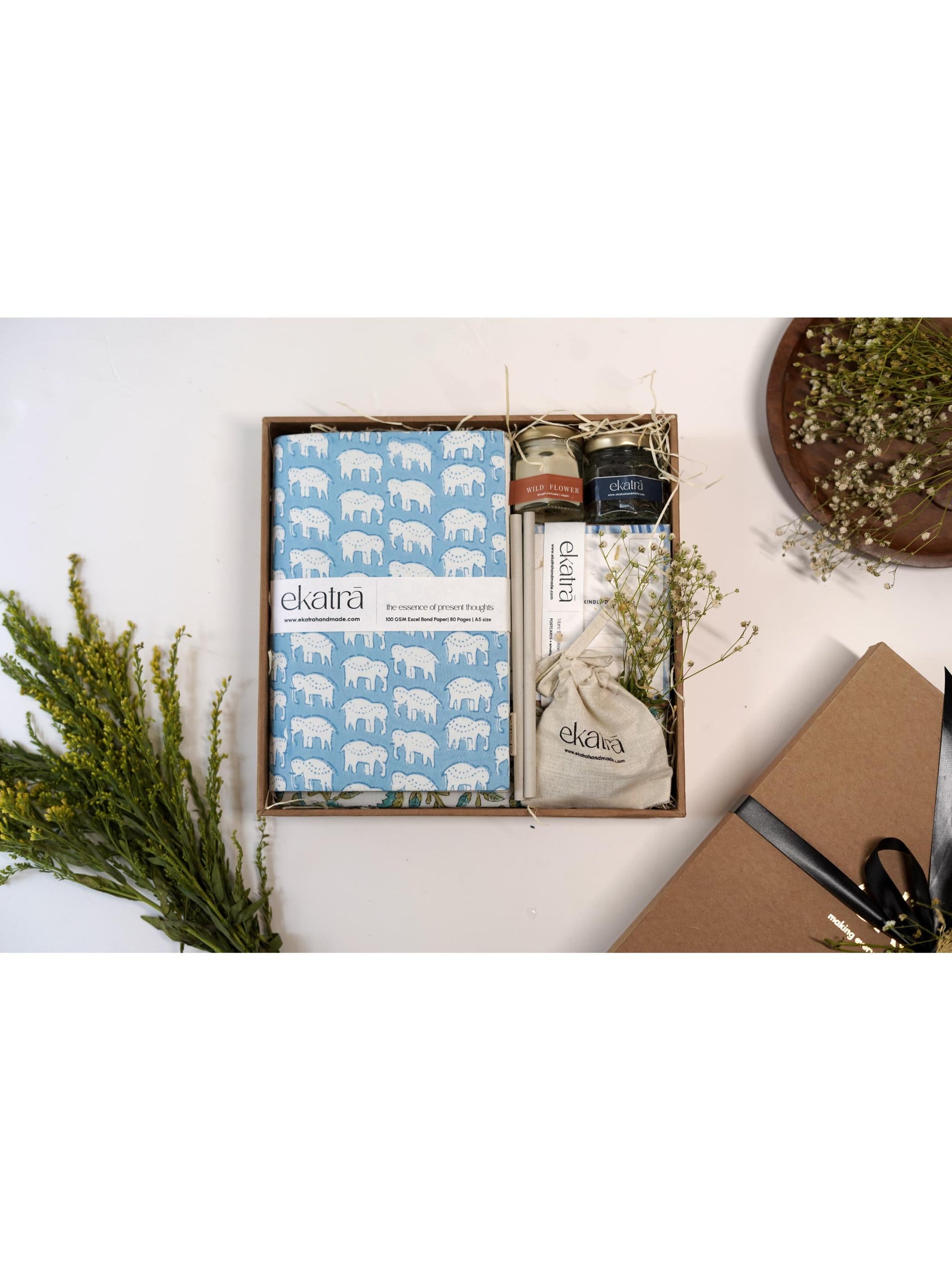 Sustainable Thoughtful Hamper - Elephant Motif