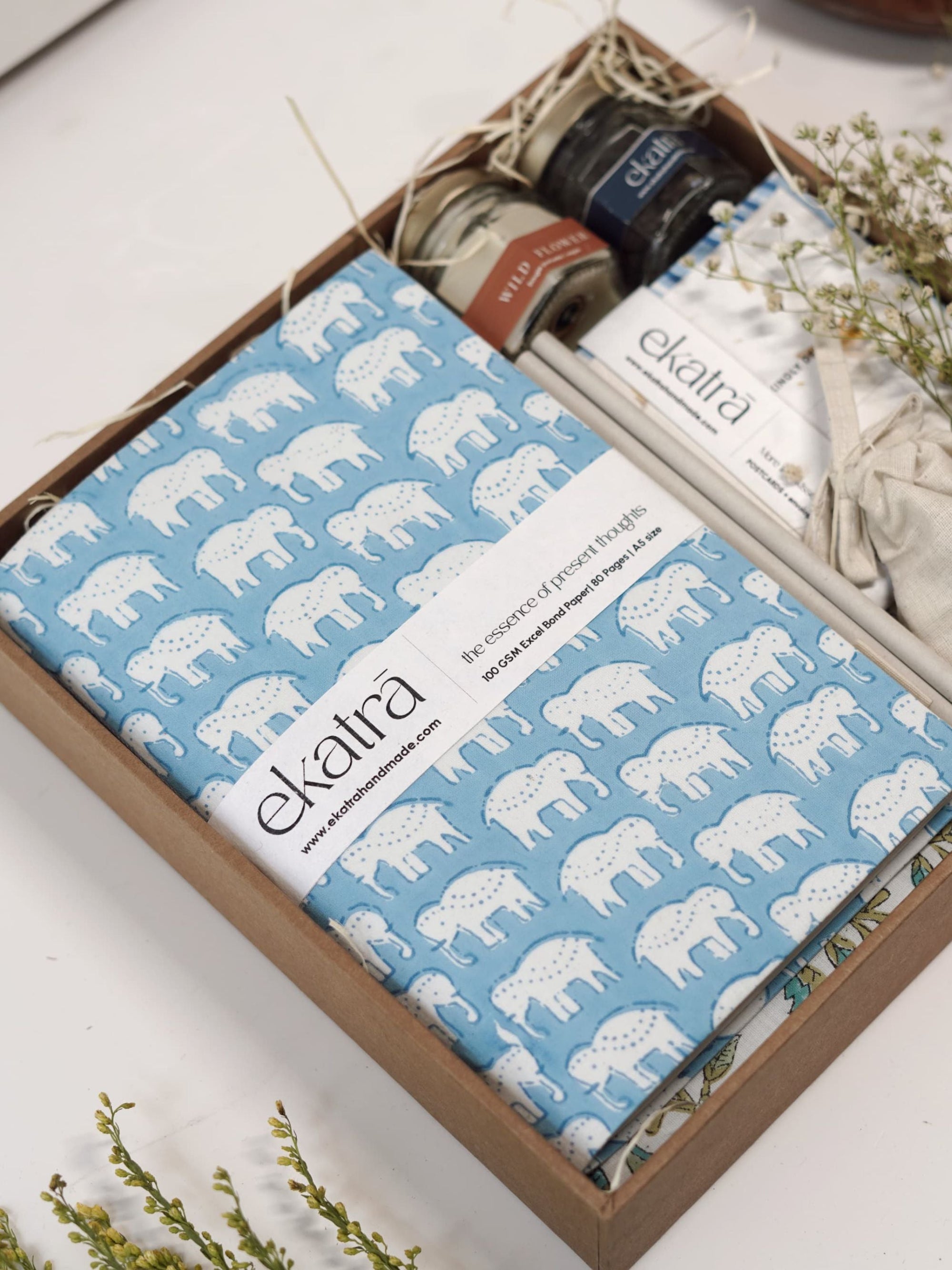 Sustainable Thoughtful Hamper - Elephant Motif