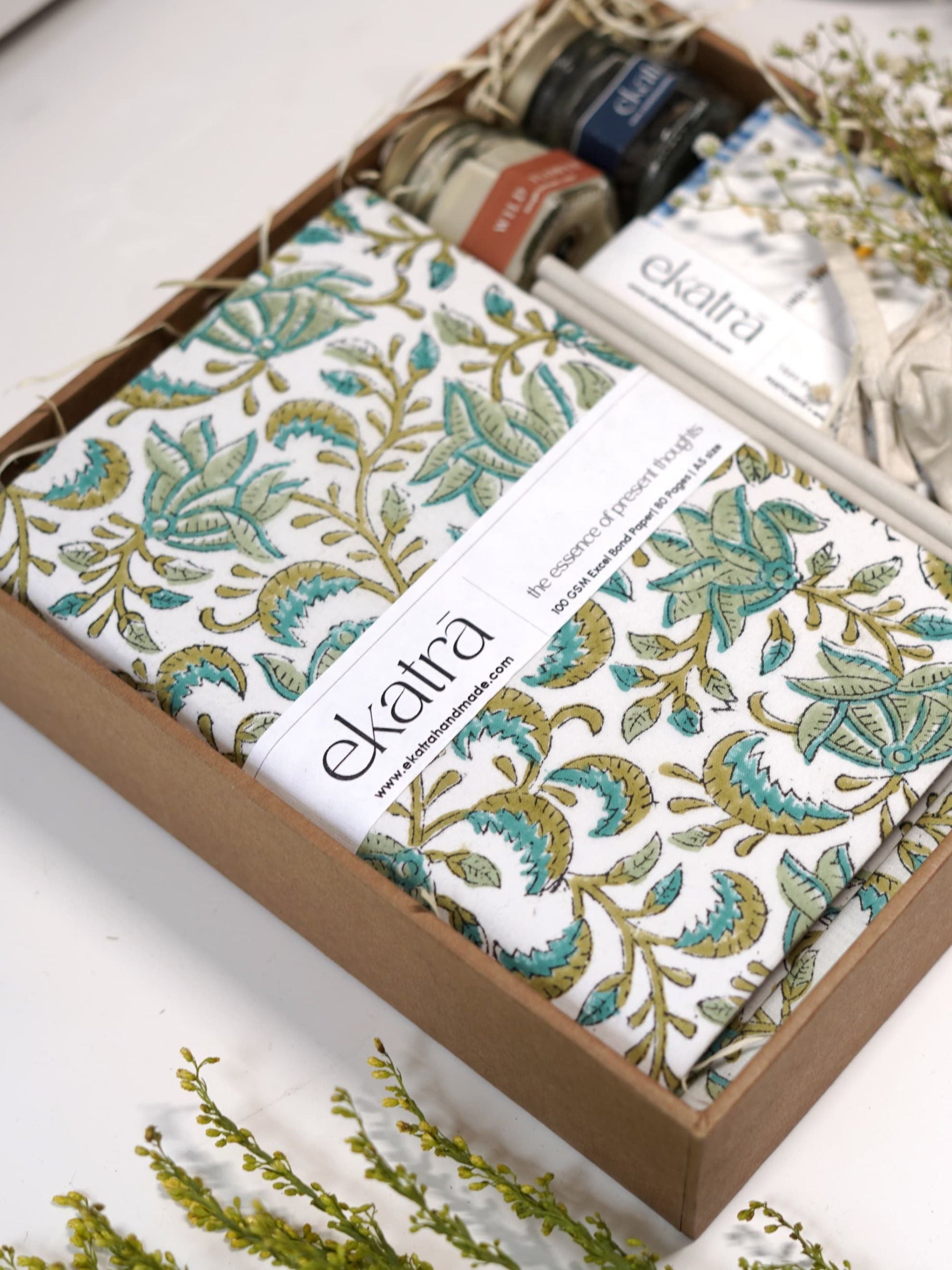 Sustainable Thoughtful Hamper - Green Leafy Floral