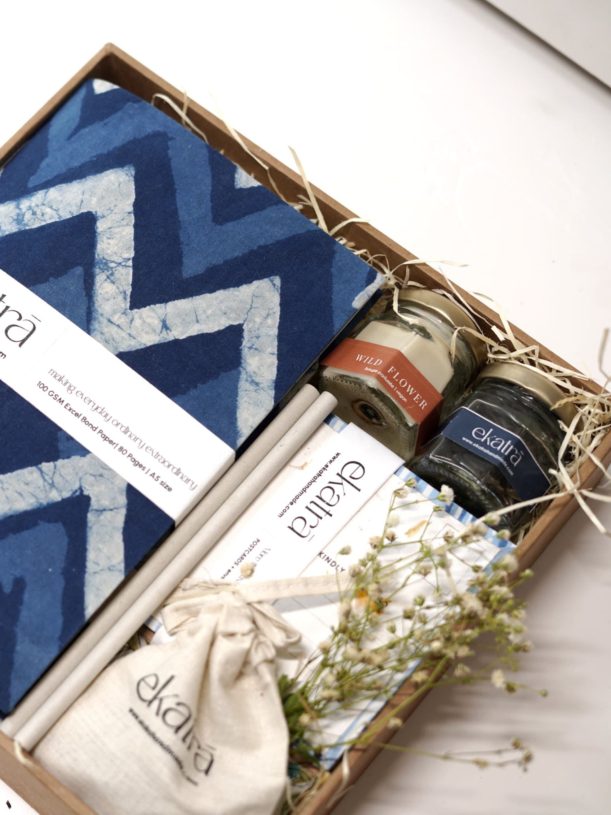 Sustainable Thoughtful Hamper - Indigo