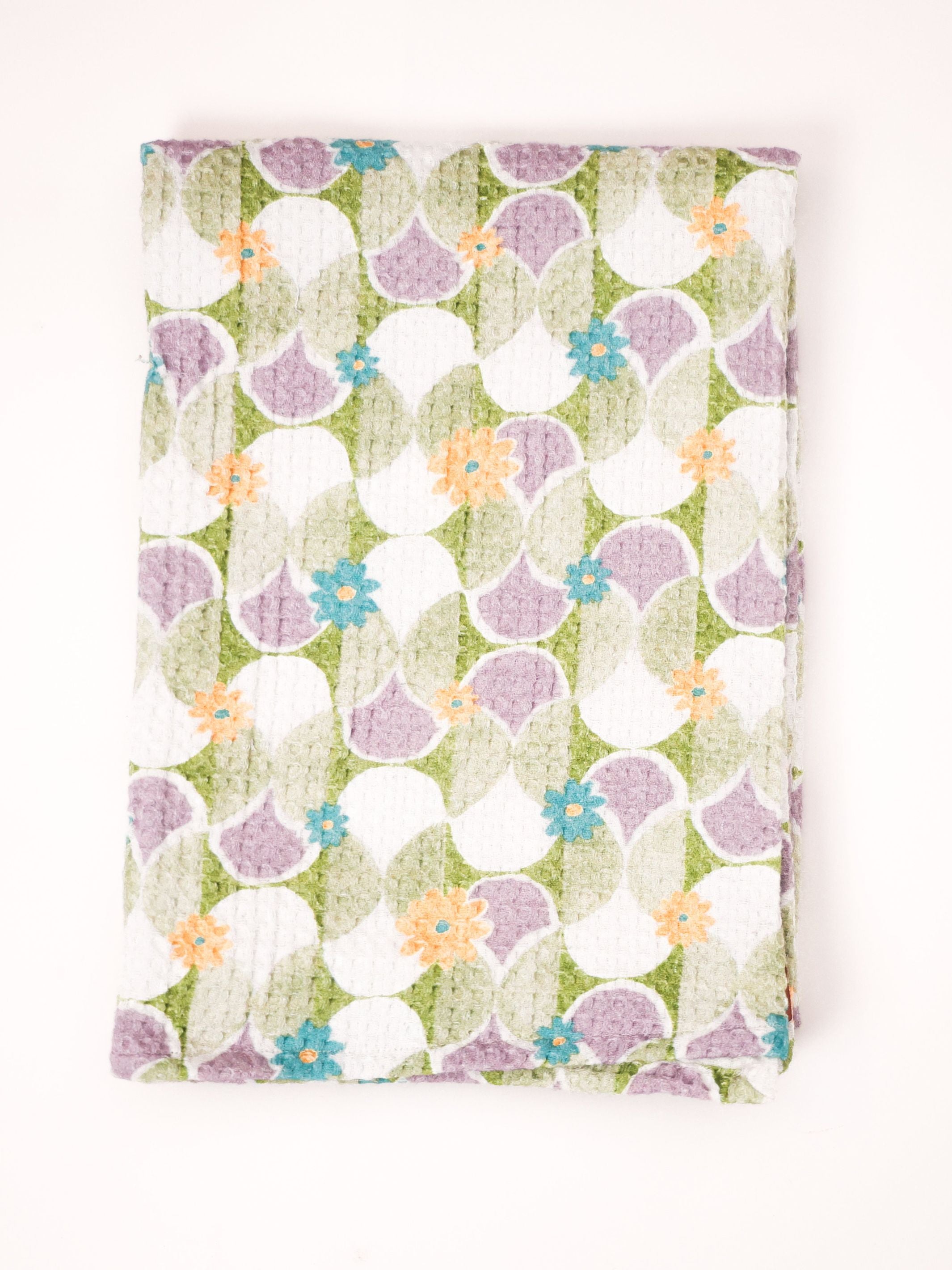 Mosiac Purple Bath Towel