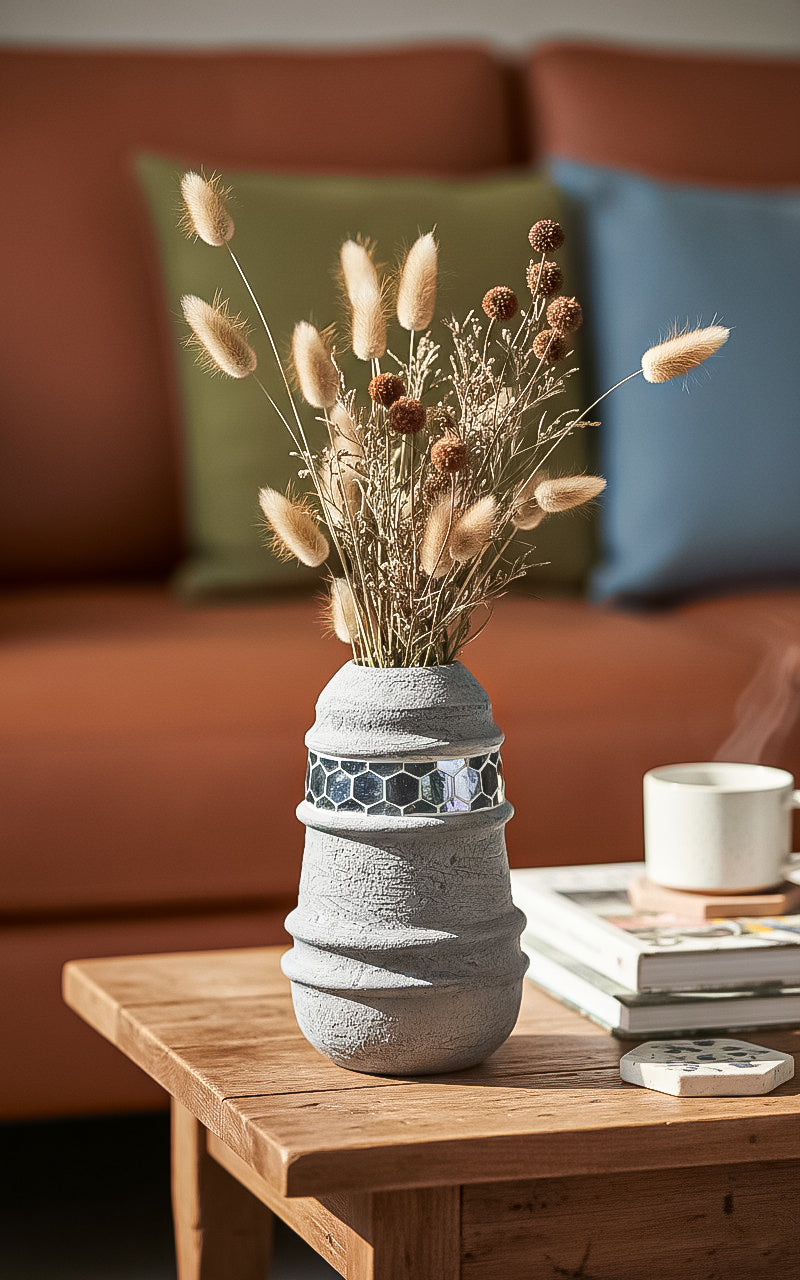 Terra Collection - Midnight Foam Vase