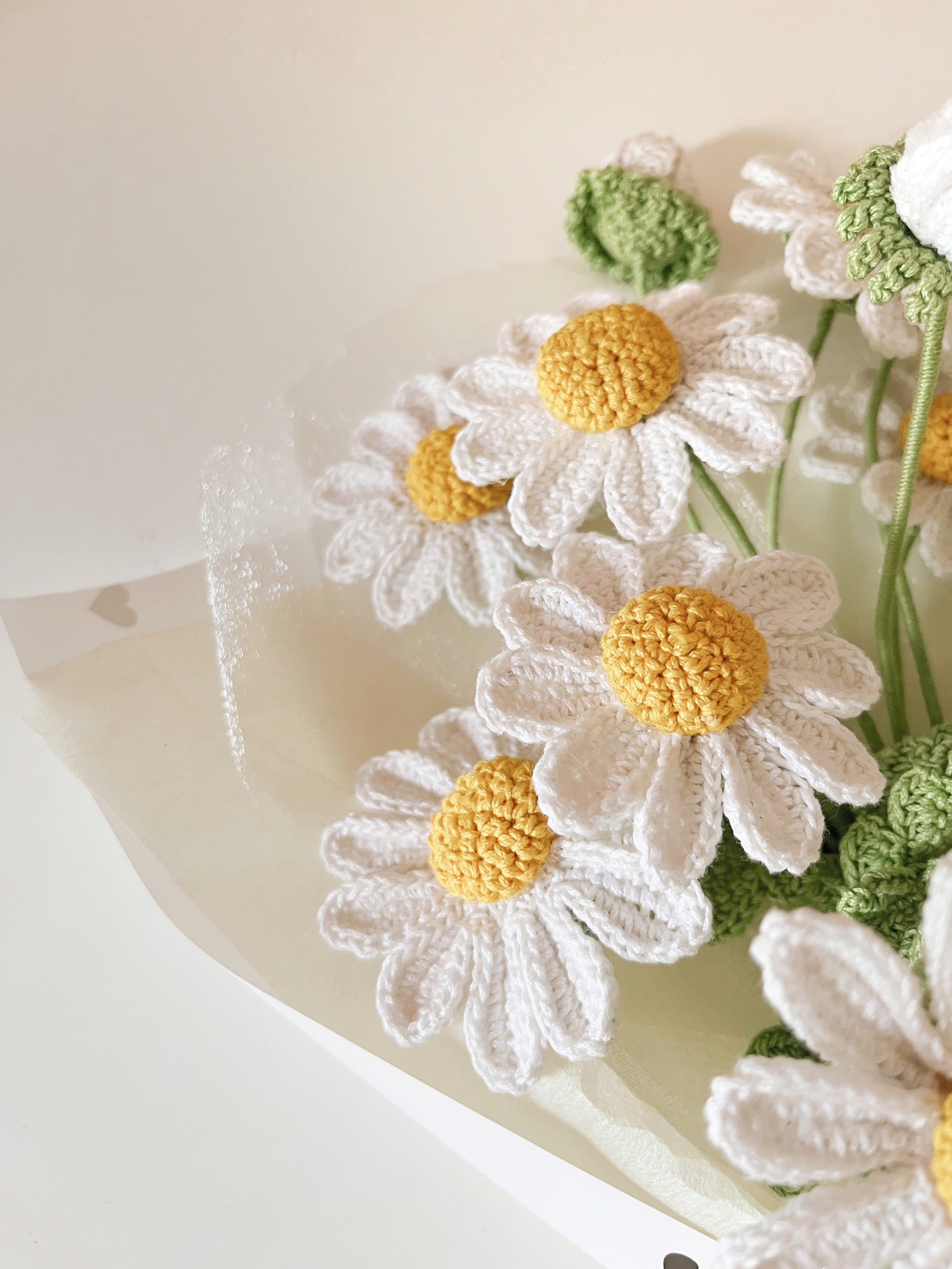 Crochet Daisy Bouquet