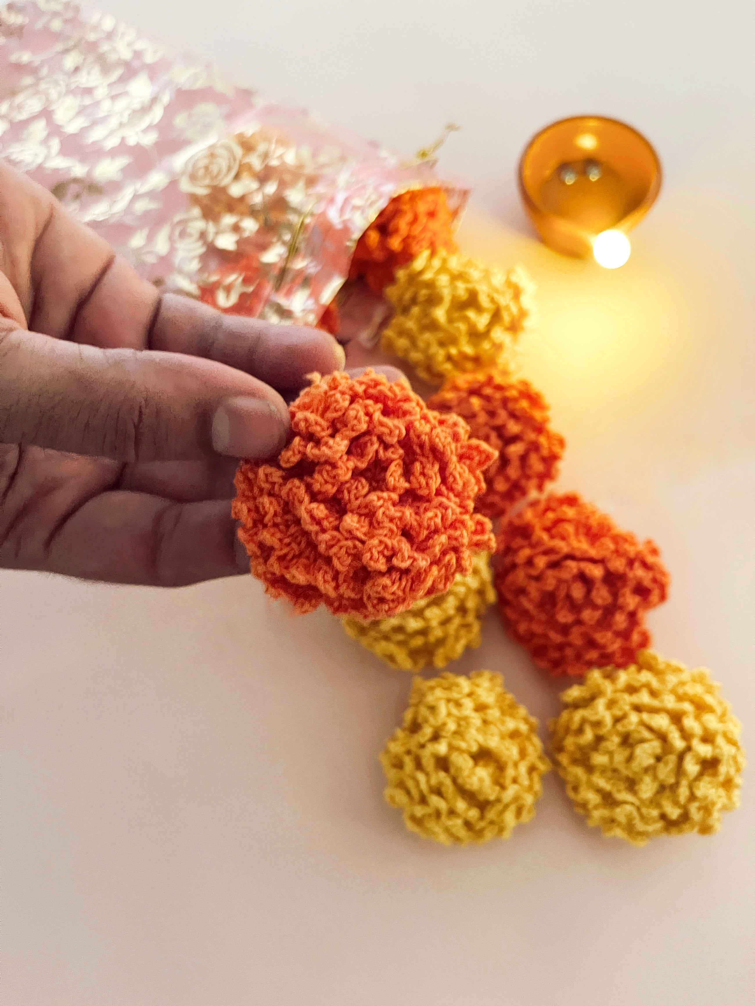Crochet Genda Phool