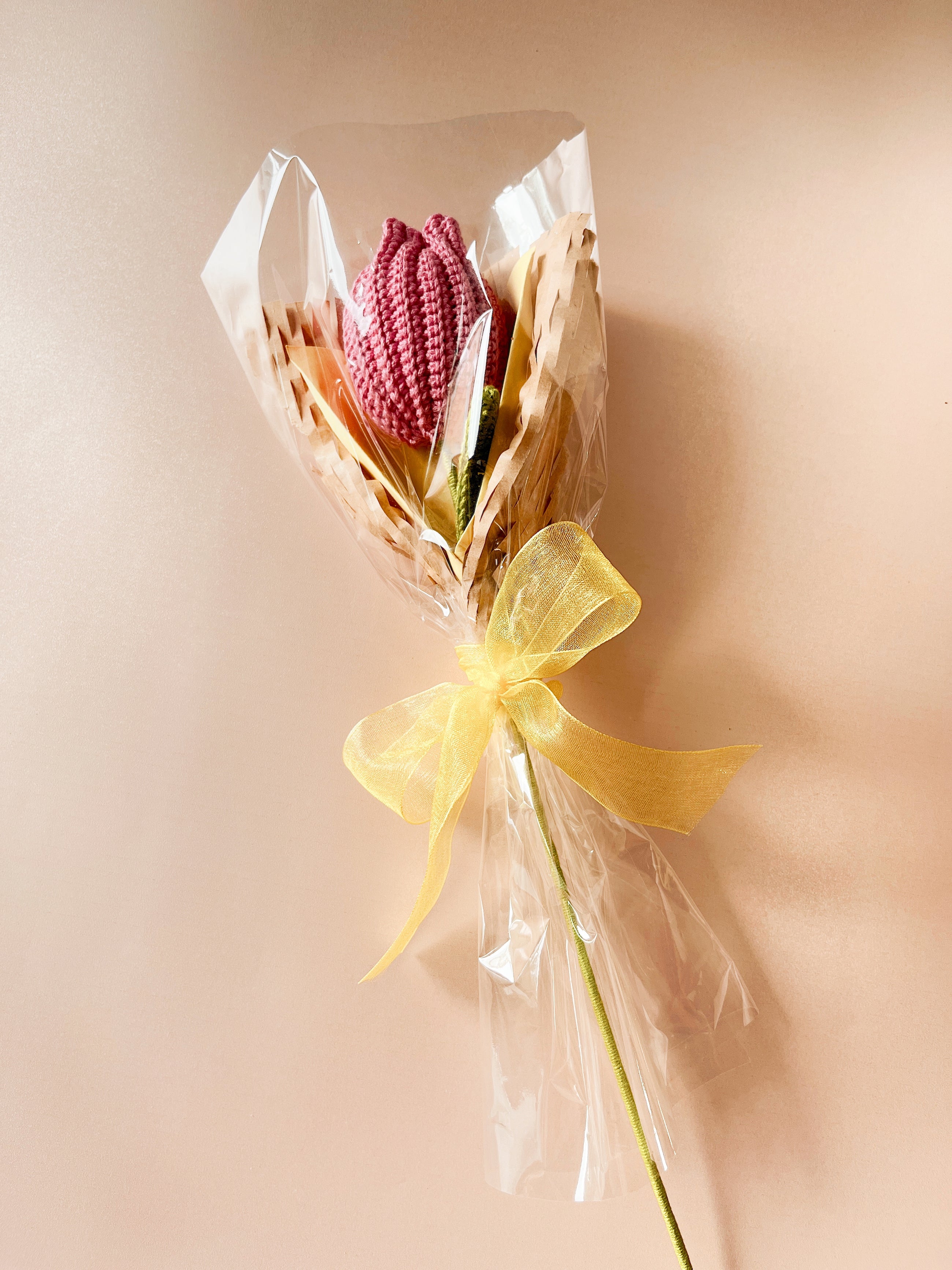 Crochet Tulip Bouquet