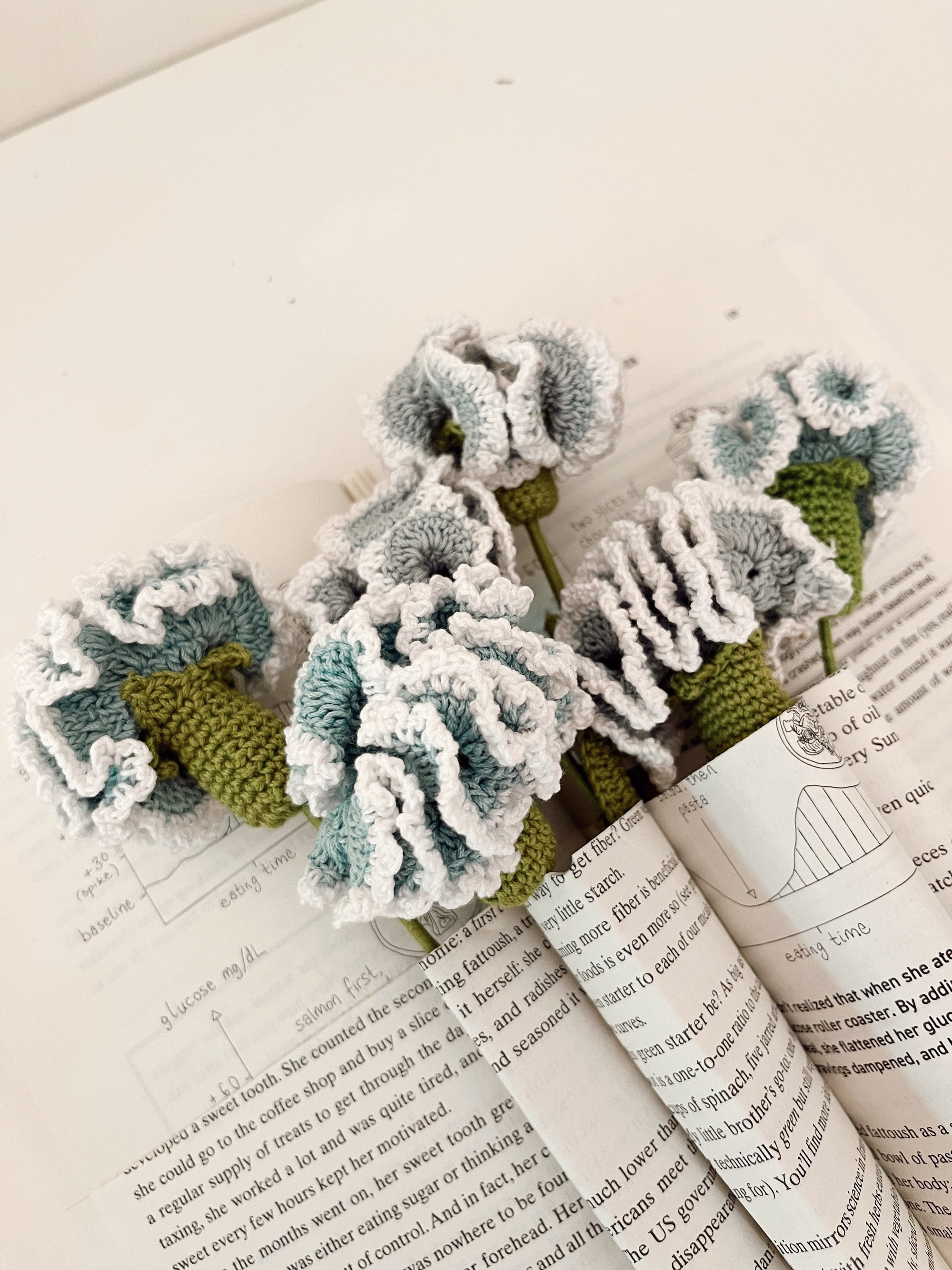 Carnation Crochet Flower