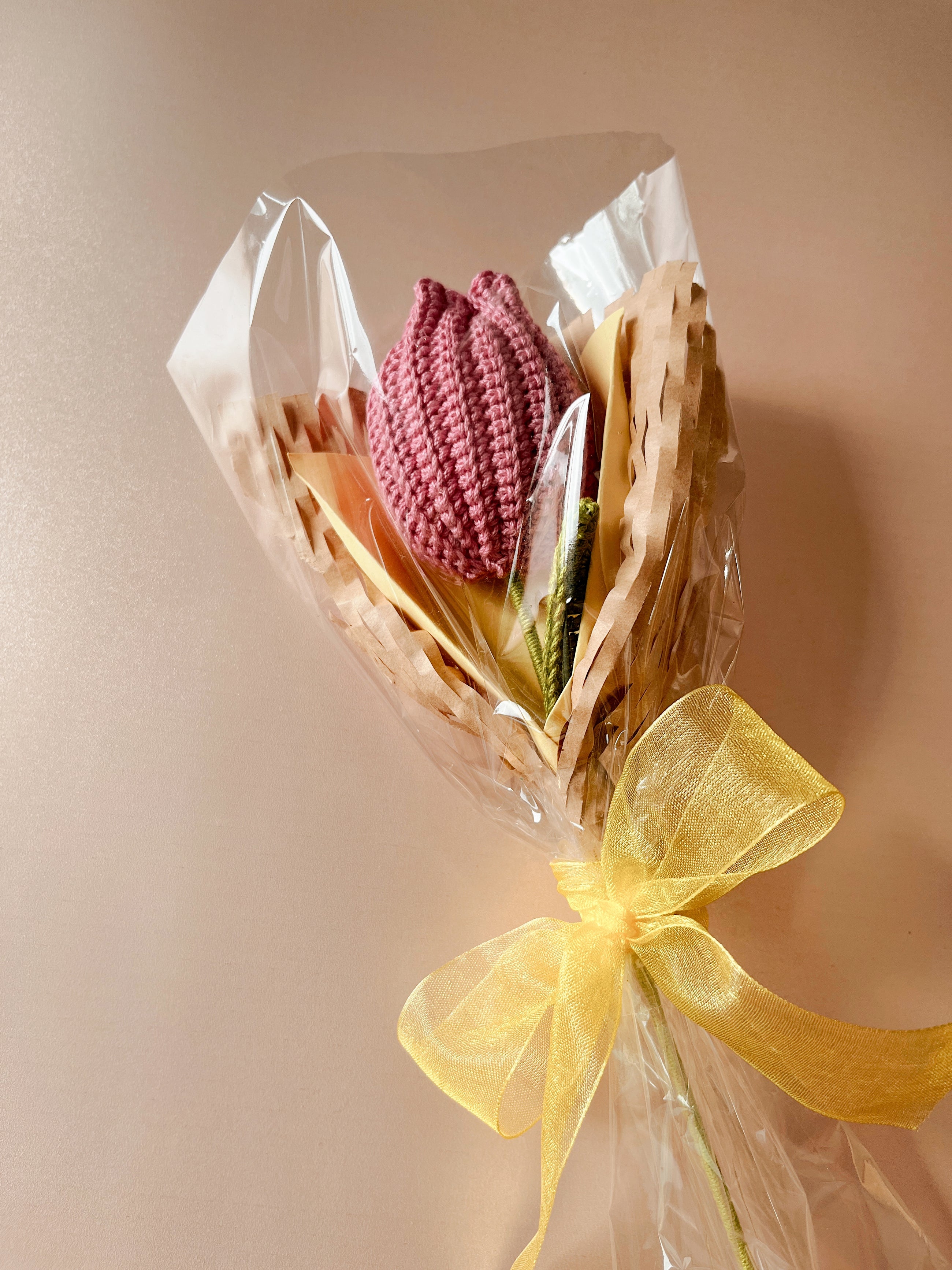 Crochet Tulip Bouquet