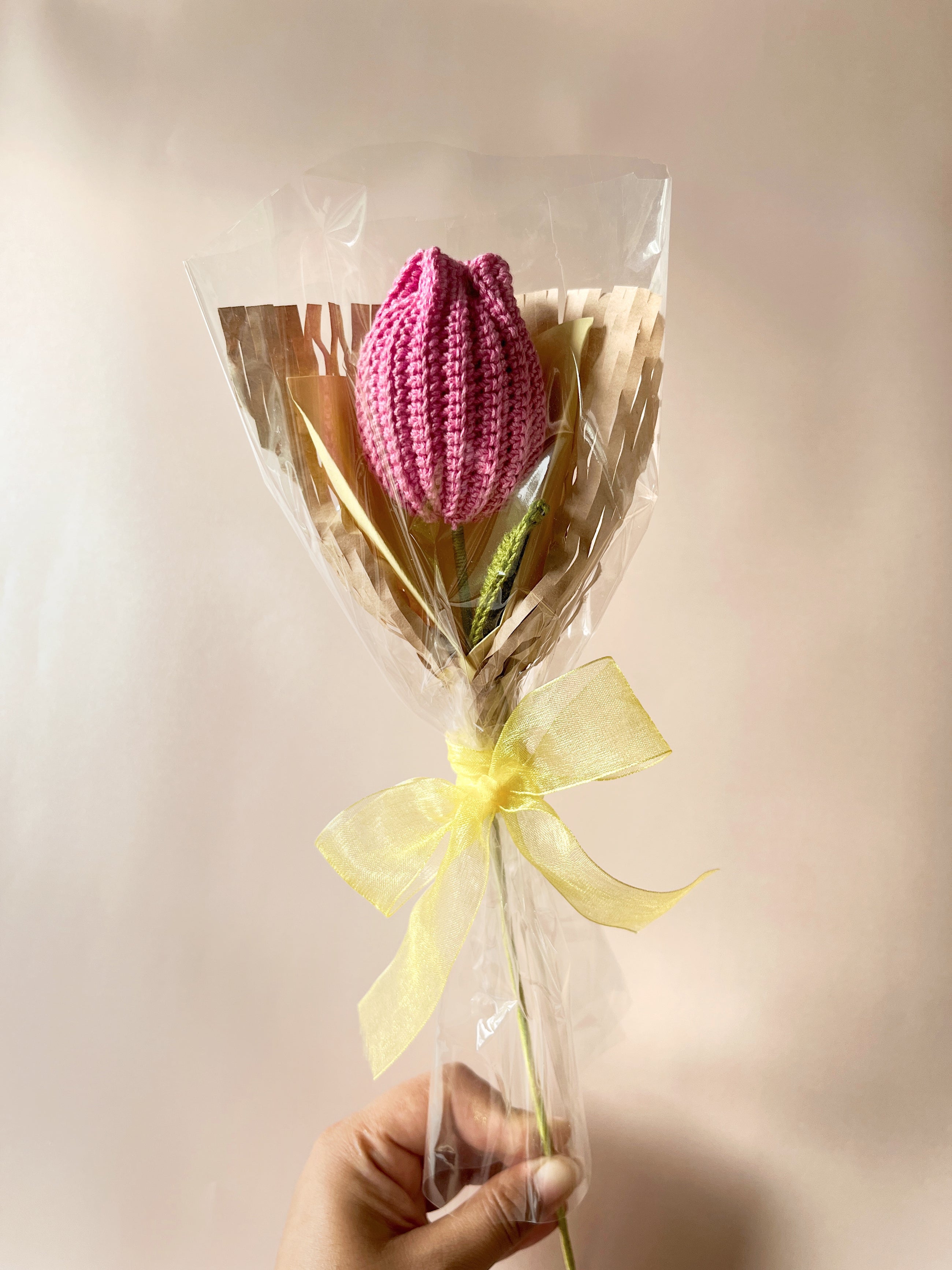 Crochet Tulip Bouquet