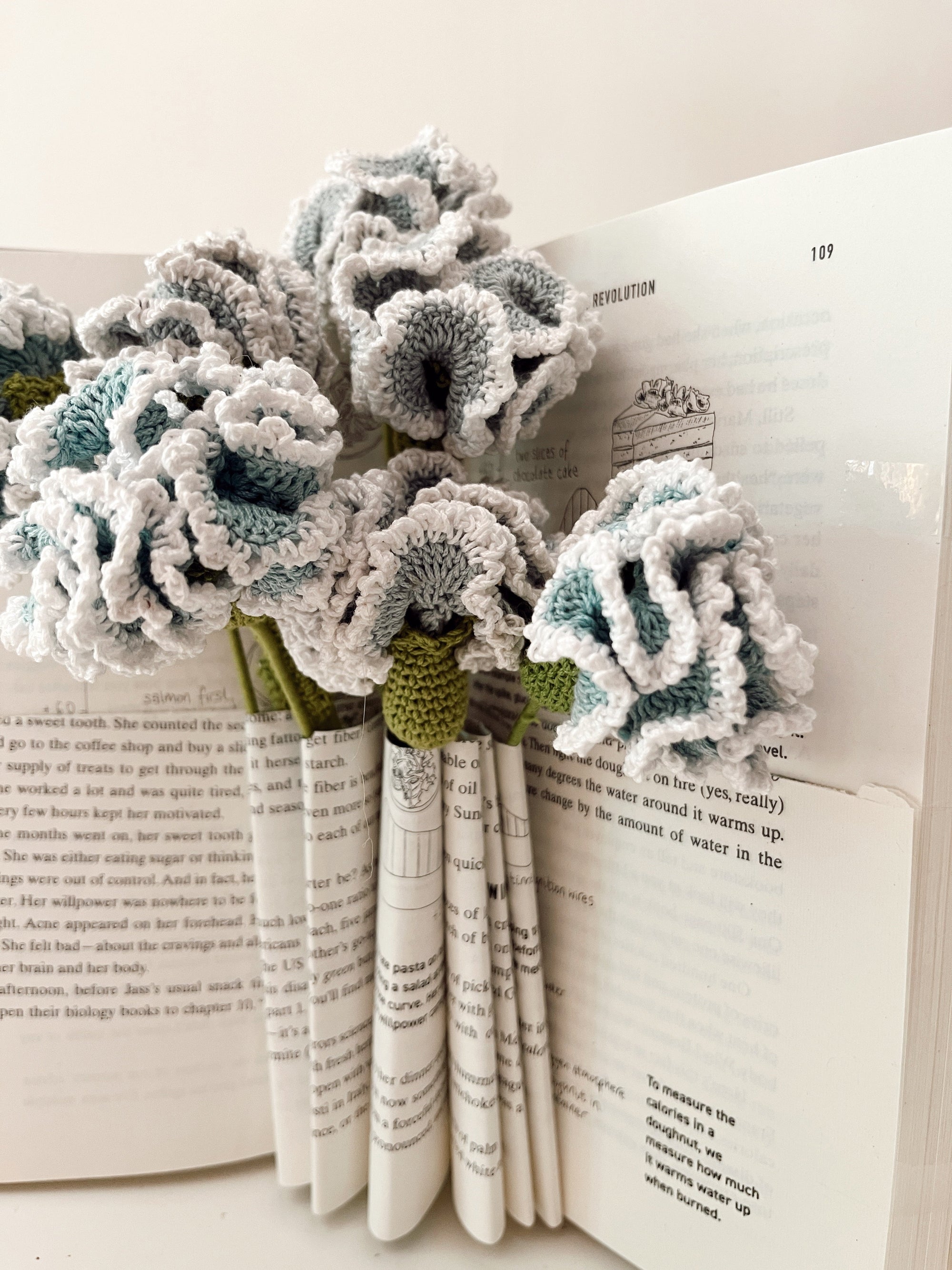Carnation Crochet Flower