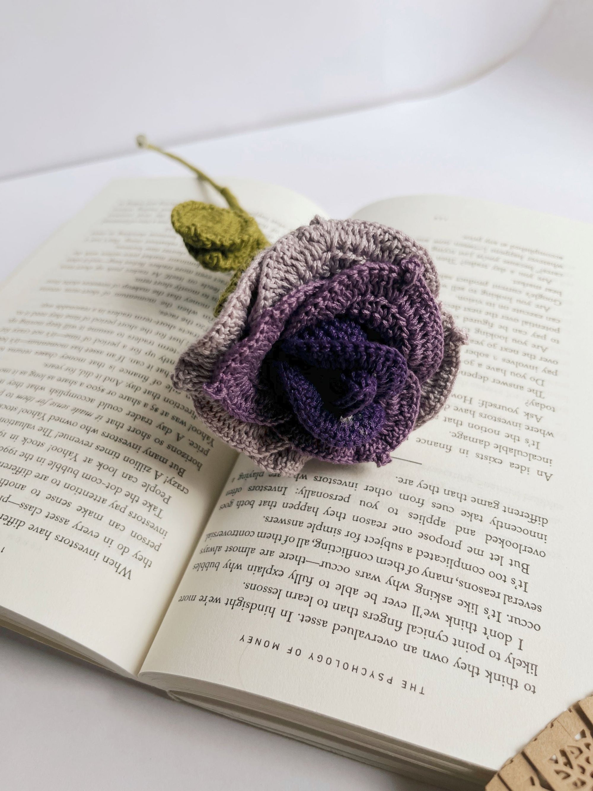 Gradient Thai Rose - Crochet Flower