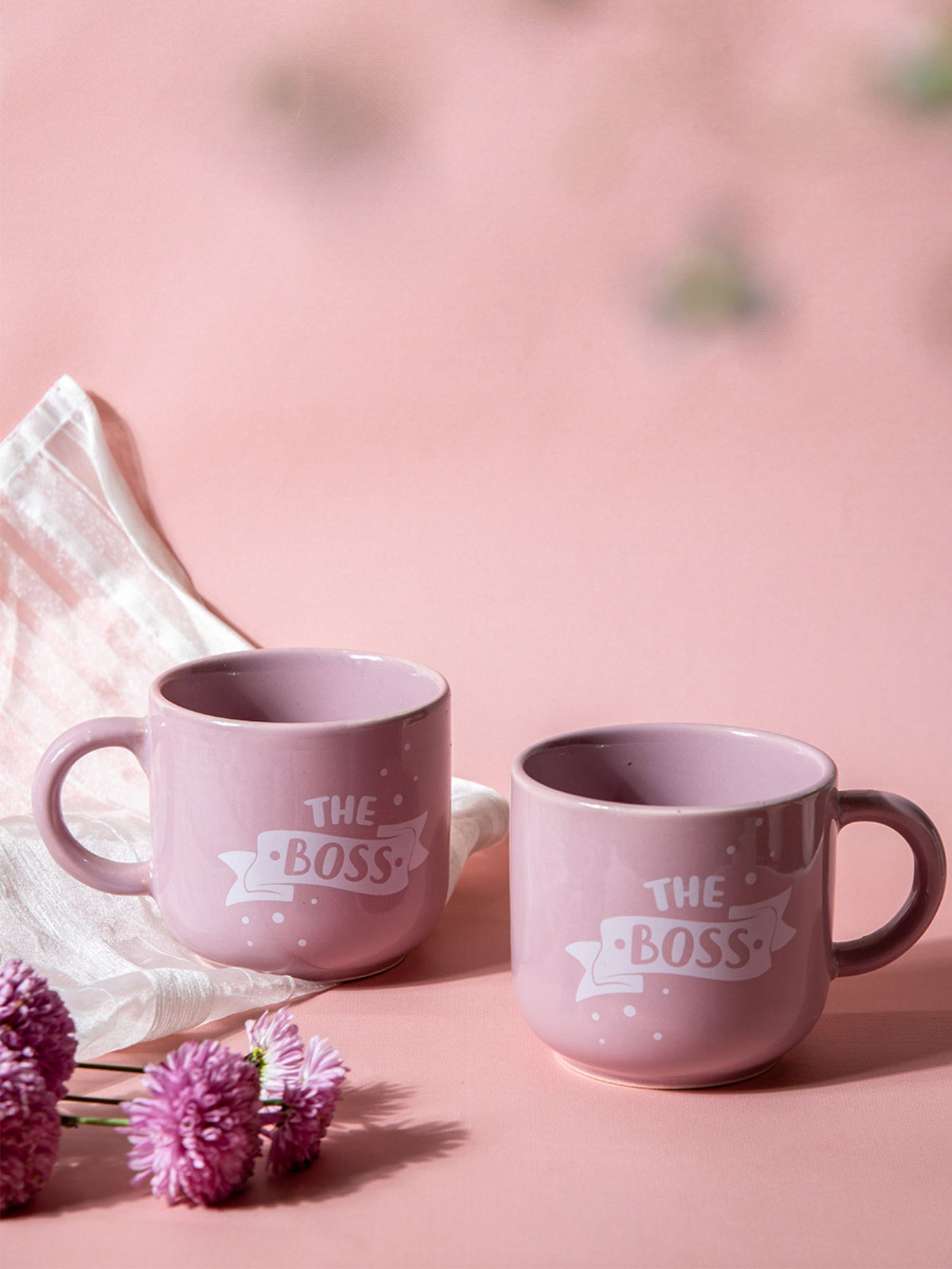 Mug Set of 2 - The Boss