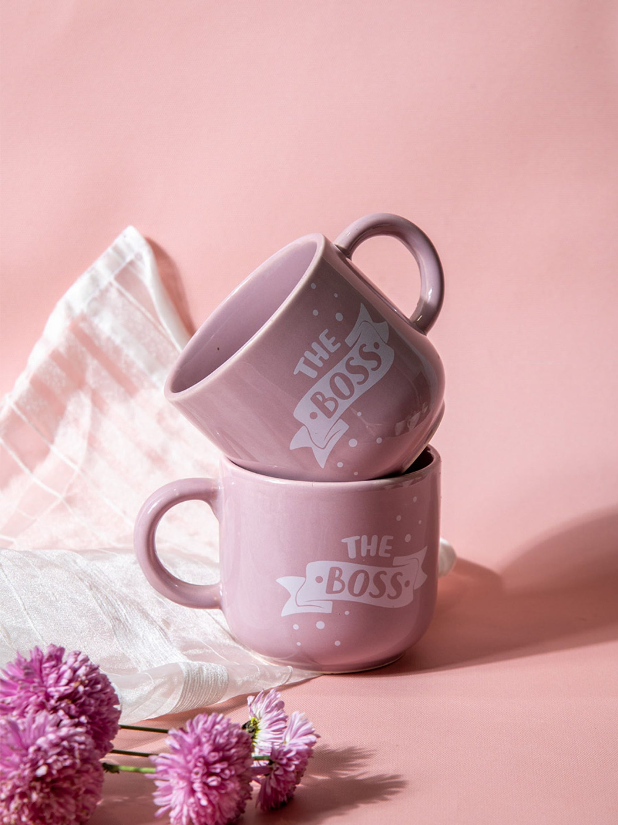 Mug Set of 2 - The Boss