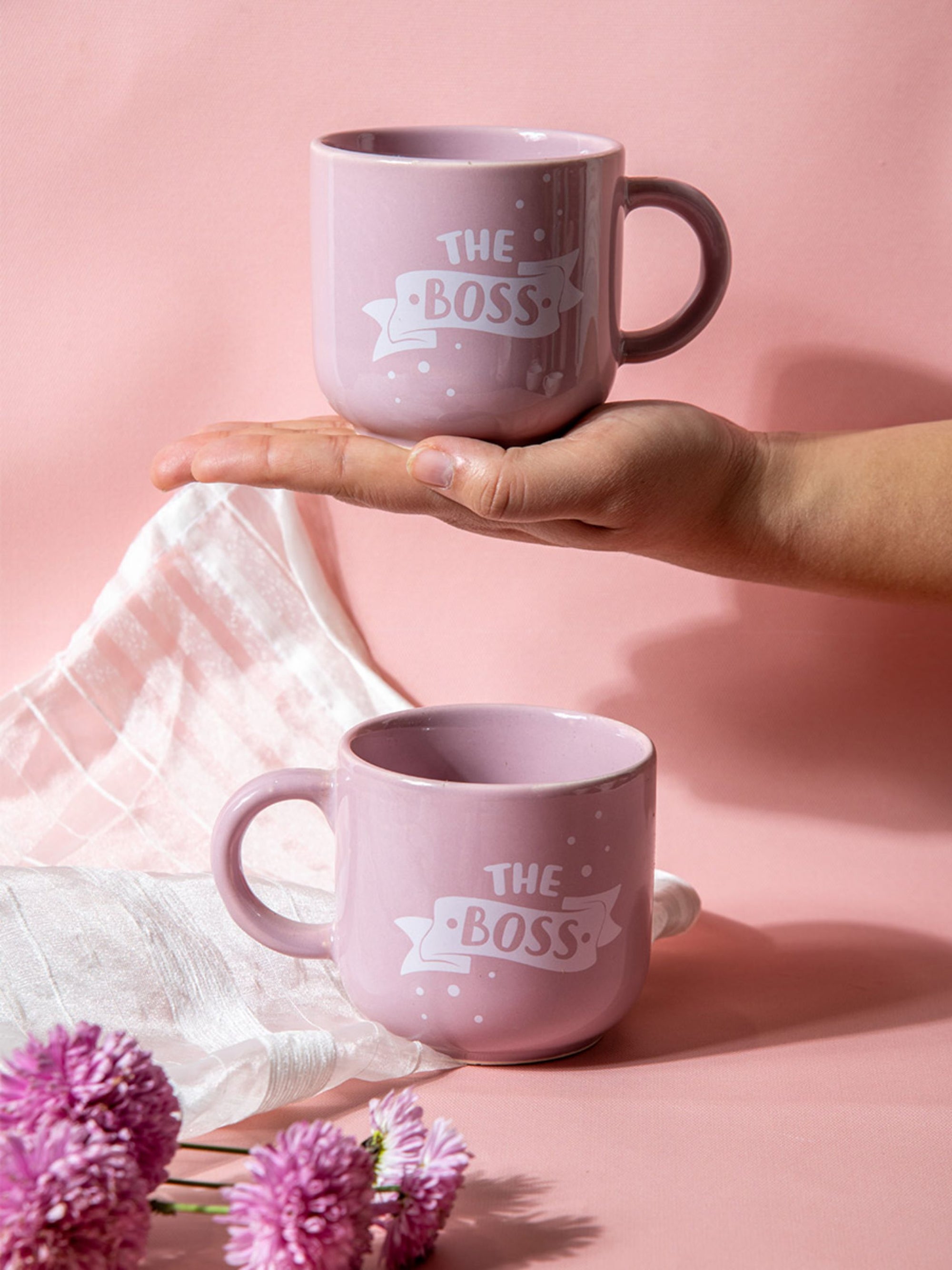 Mug Set of 2 - The Boss