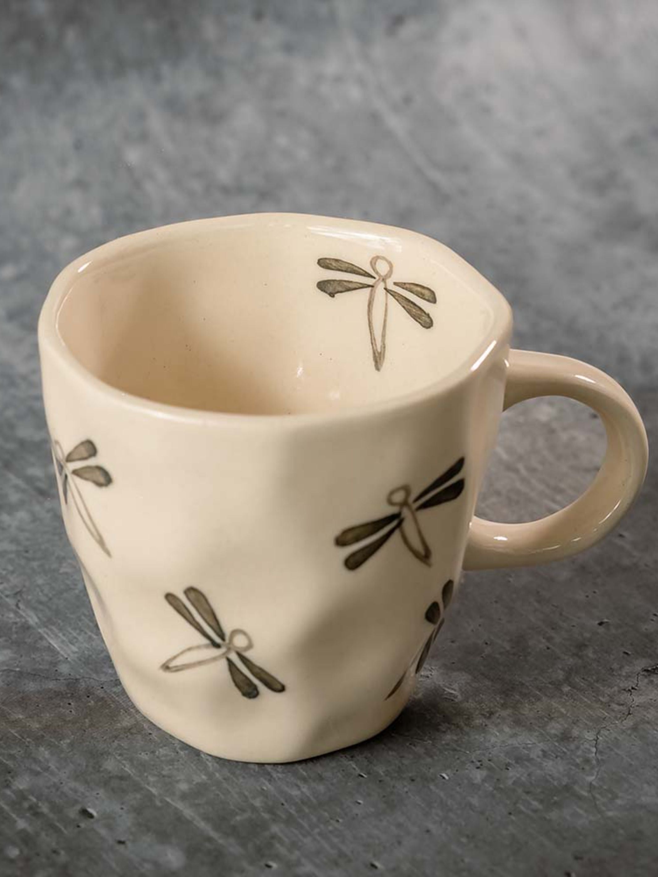 Ceramic Mug - The Dragonfly