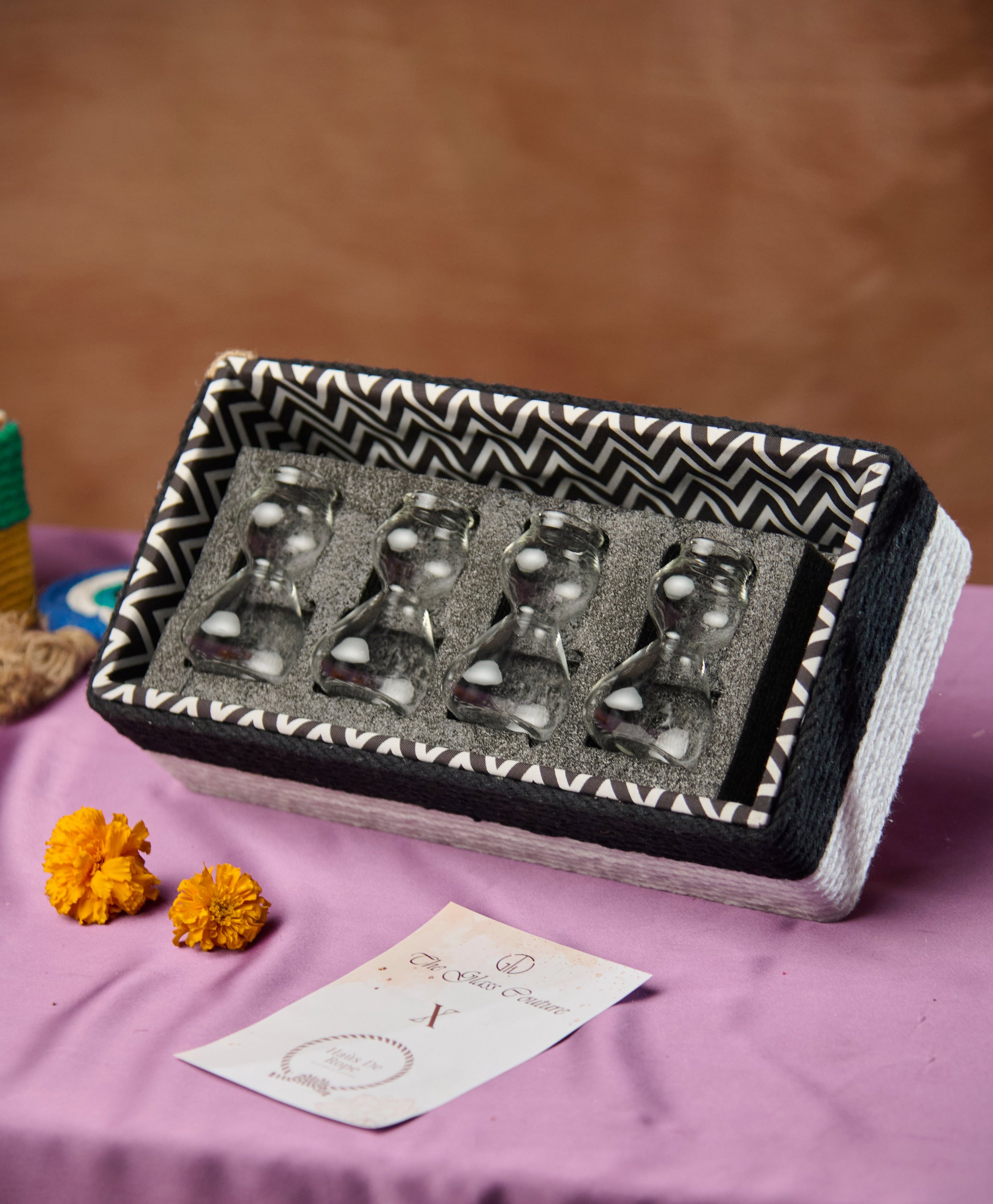 Premium Shot Glasses With Gift Box | Set of 4