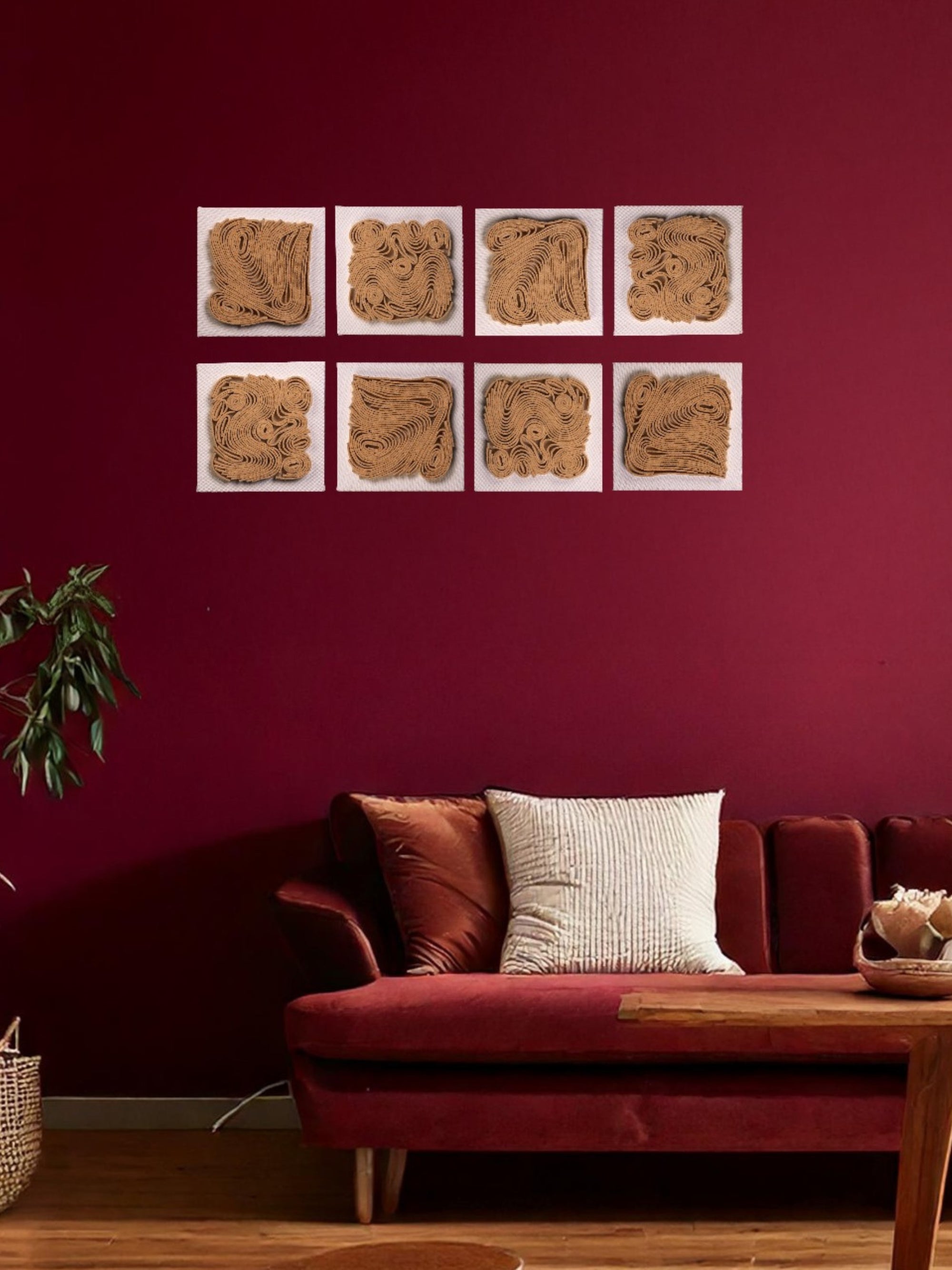 Felted Forms II (Set of 8)