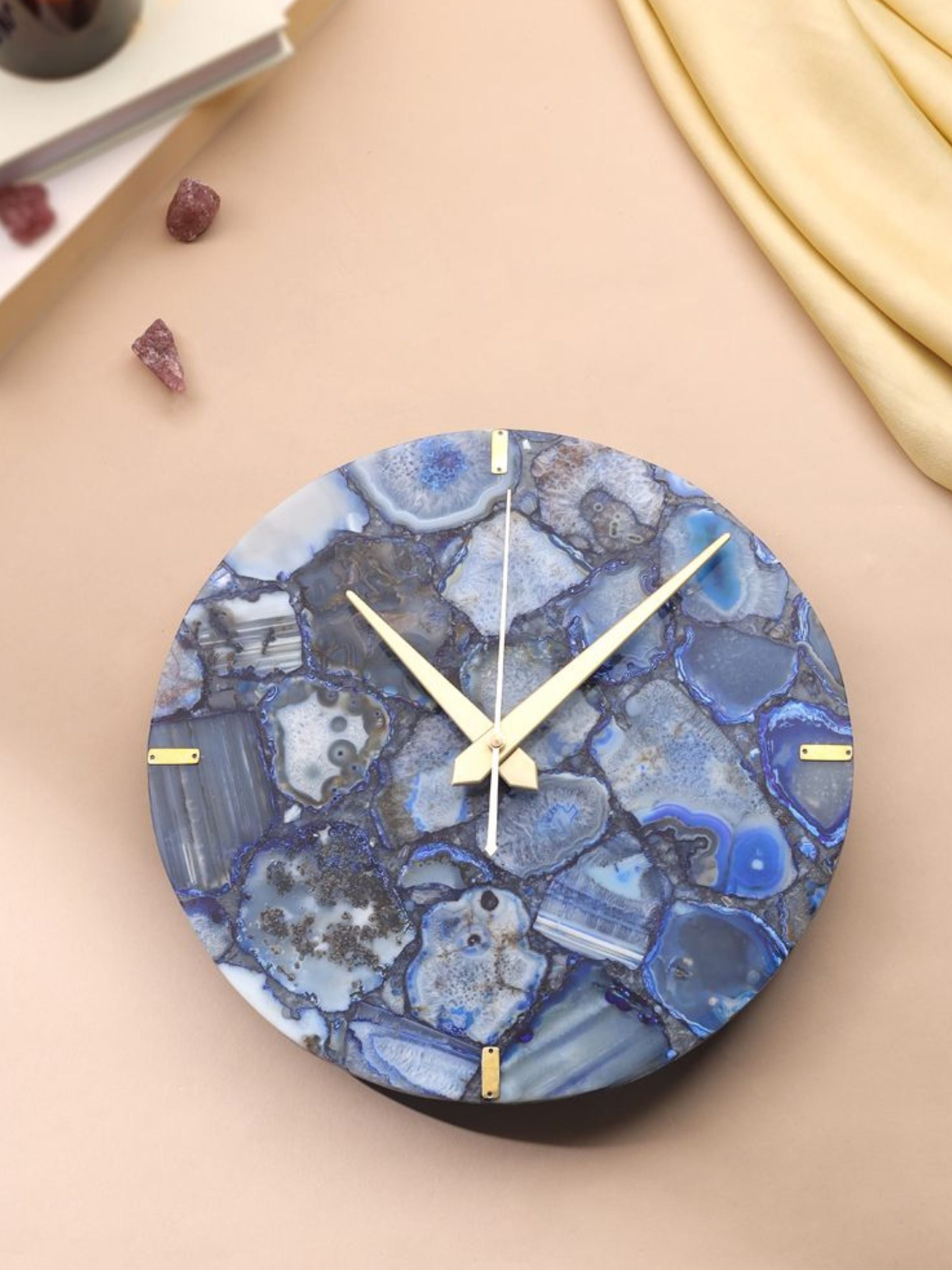 Wall Clock Blue