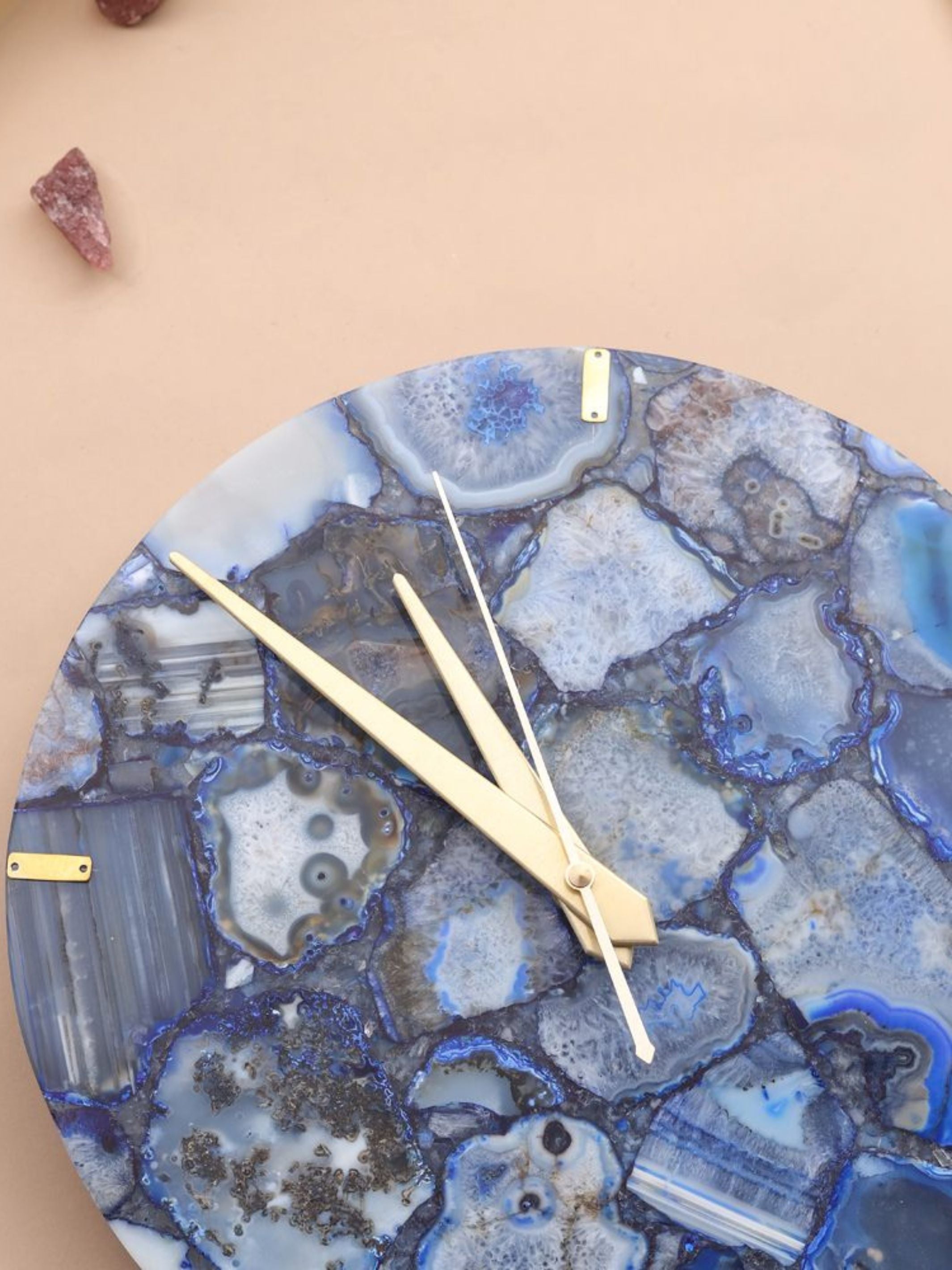 Wall Clock Blue