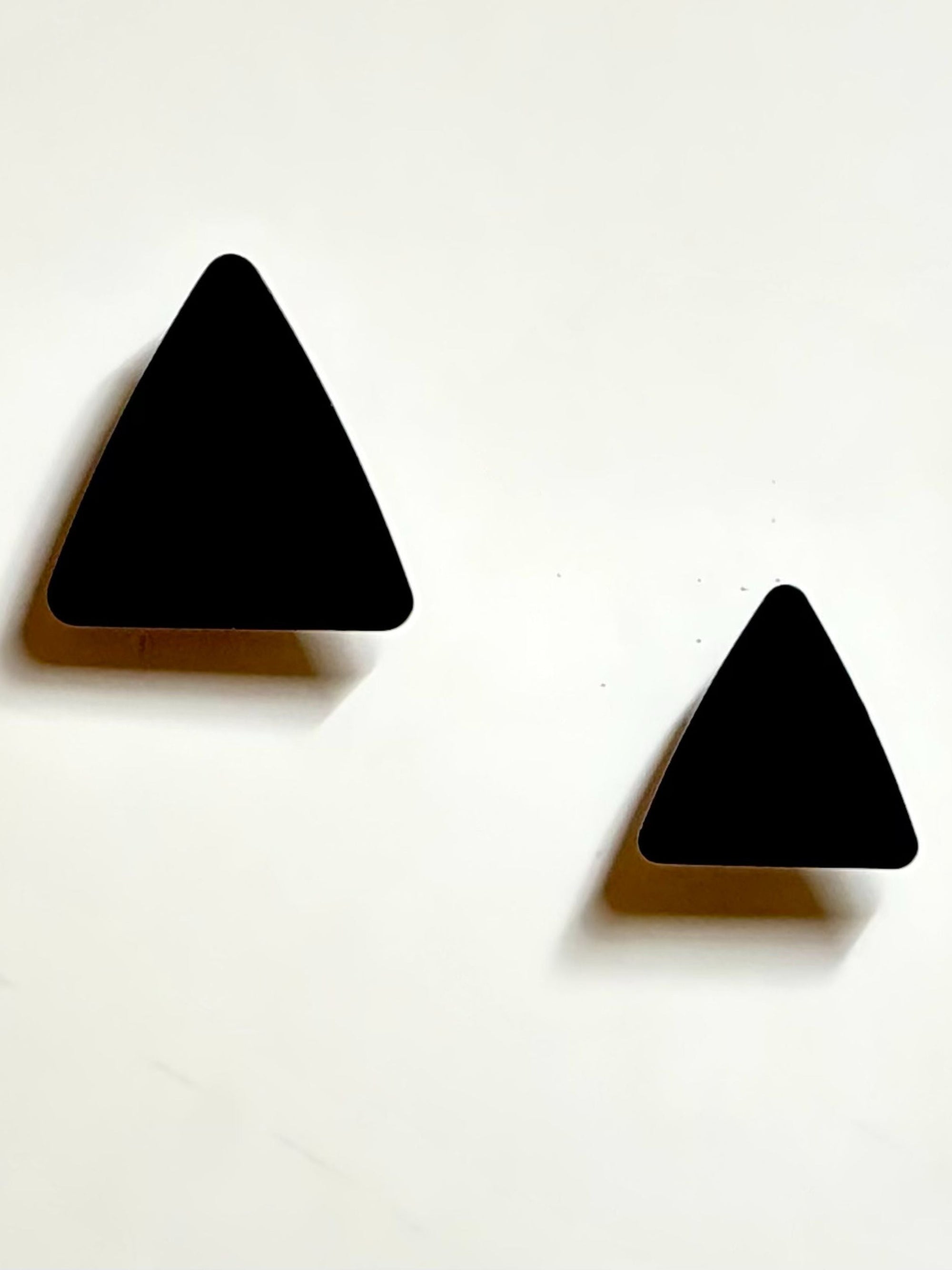 Metal Button Large - Triangle