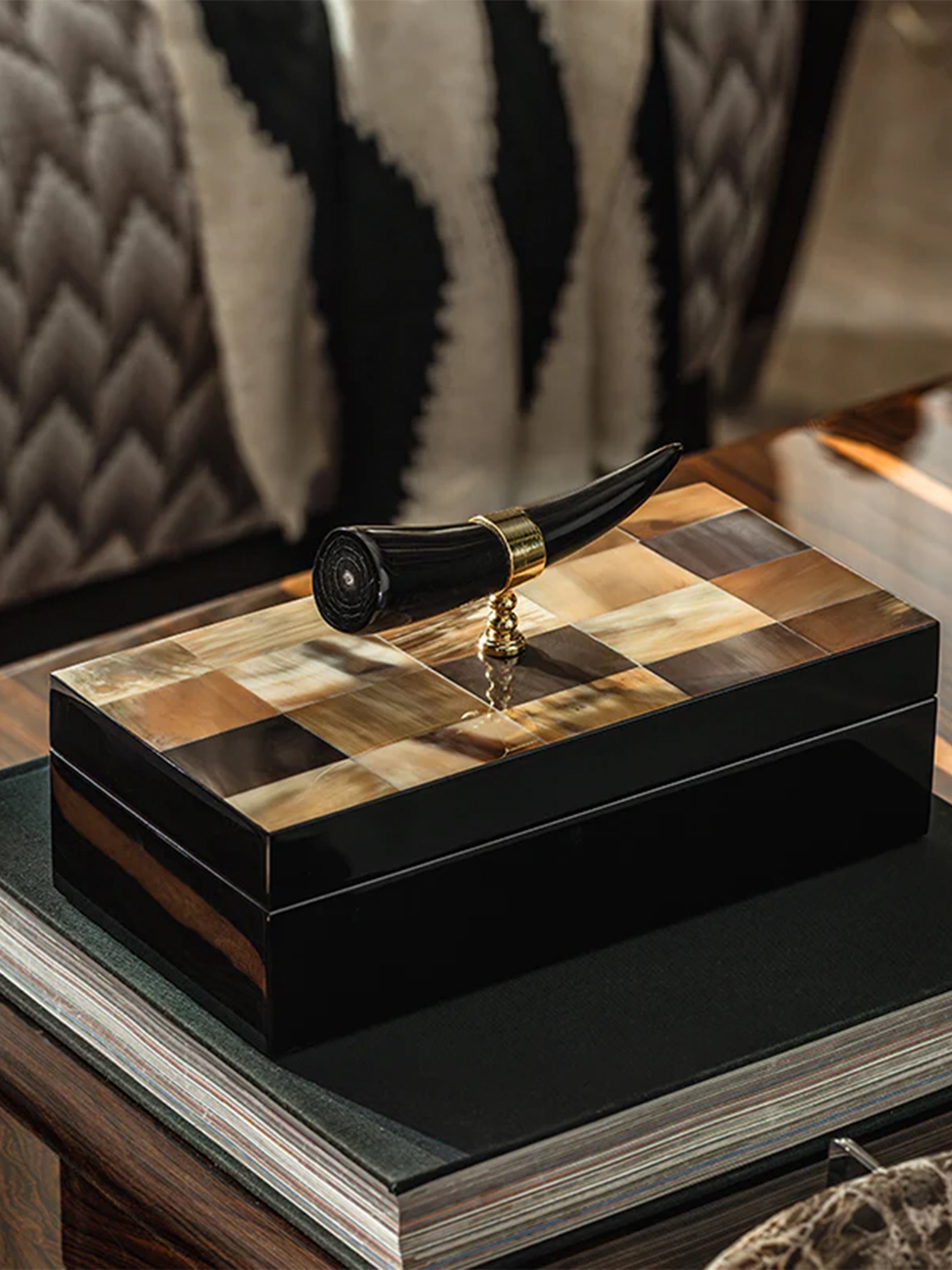 Tuscany Horn Storage Box