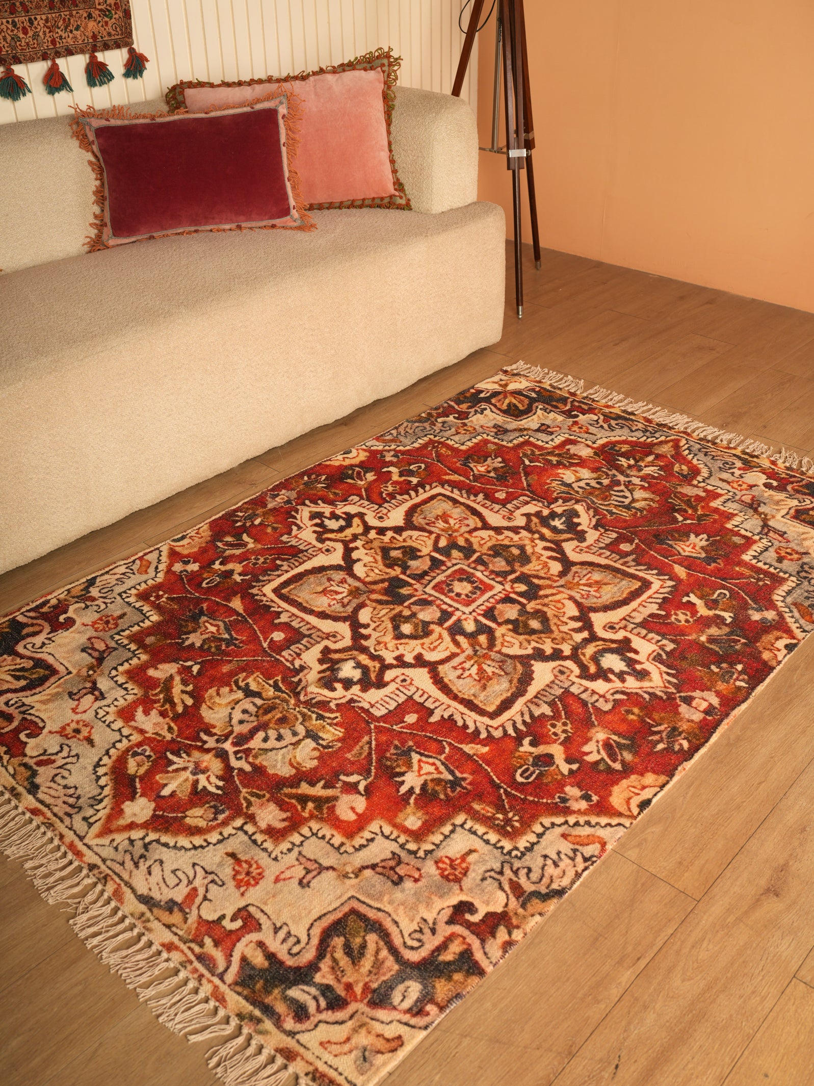 Royal Bloom Persian-Inspired Rug