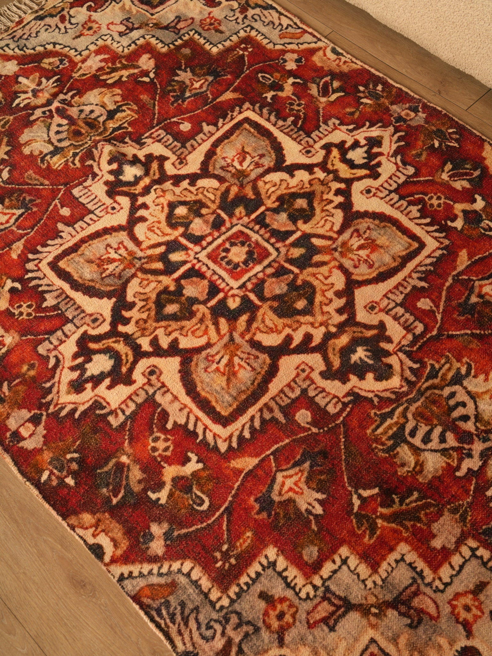 Royal Bloom Persian-Inspired Rug