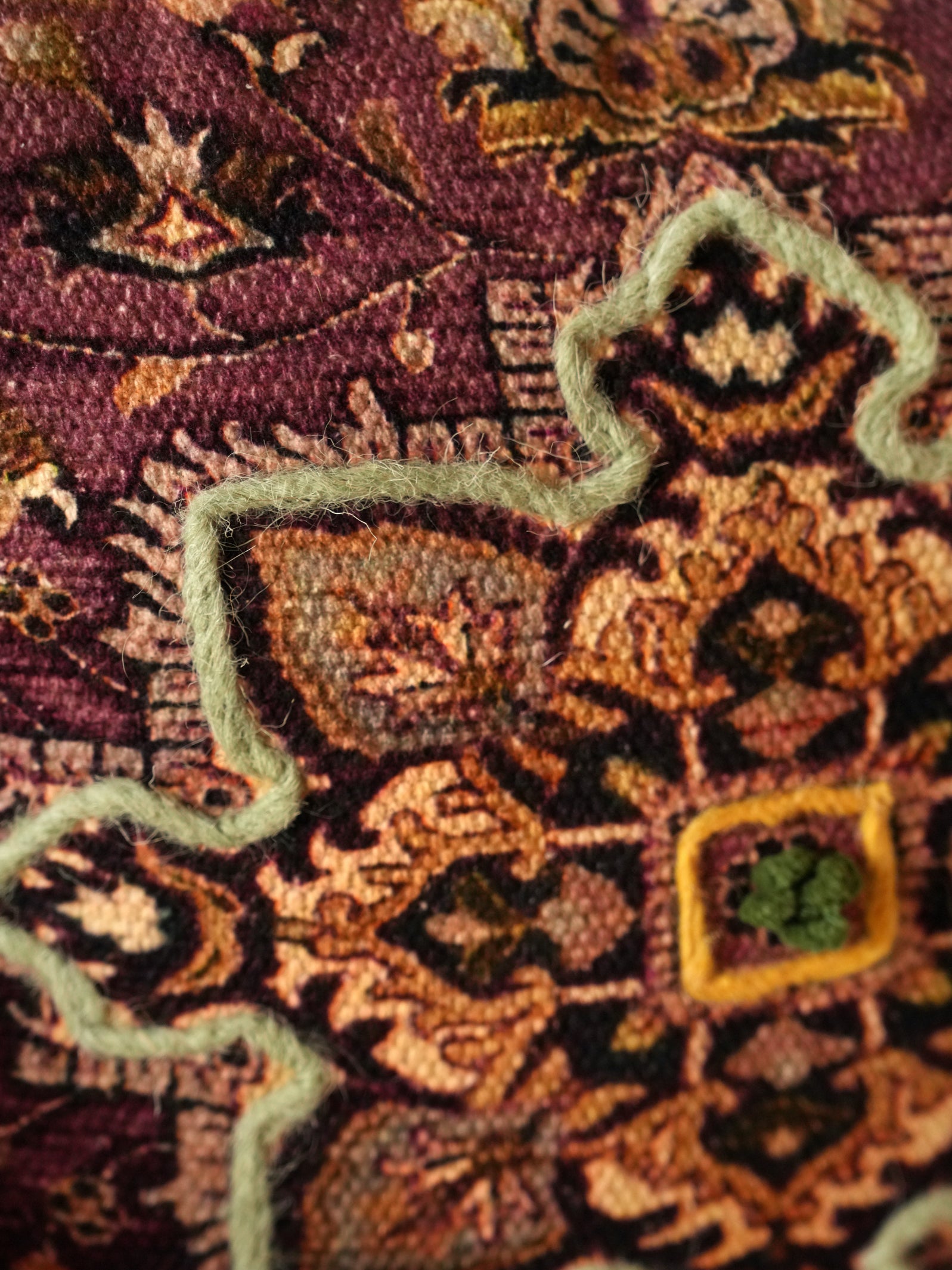 Persian Style Decorative Cushion Cover