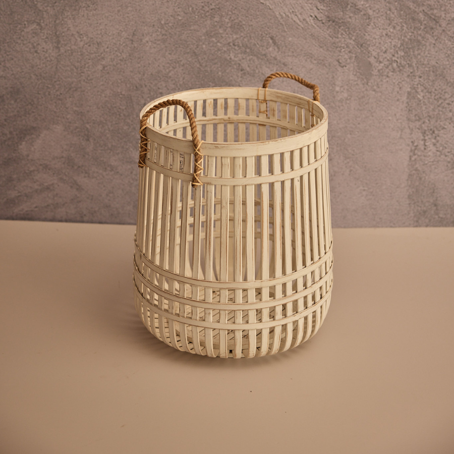 Quito Basket White Wash