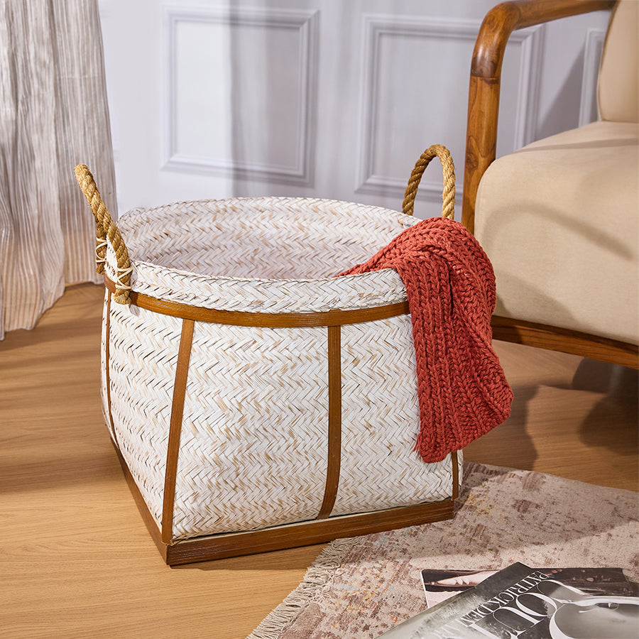 Jonava White Basket