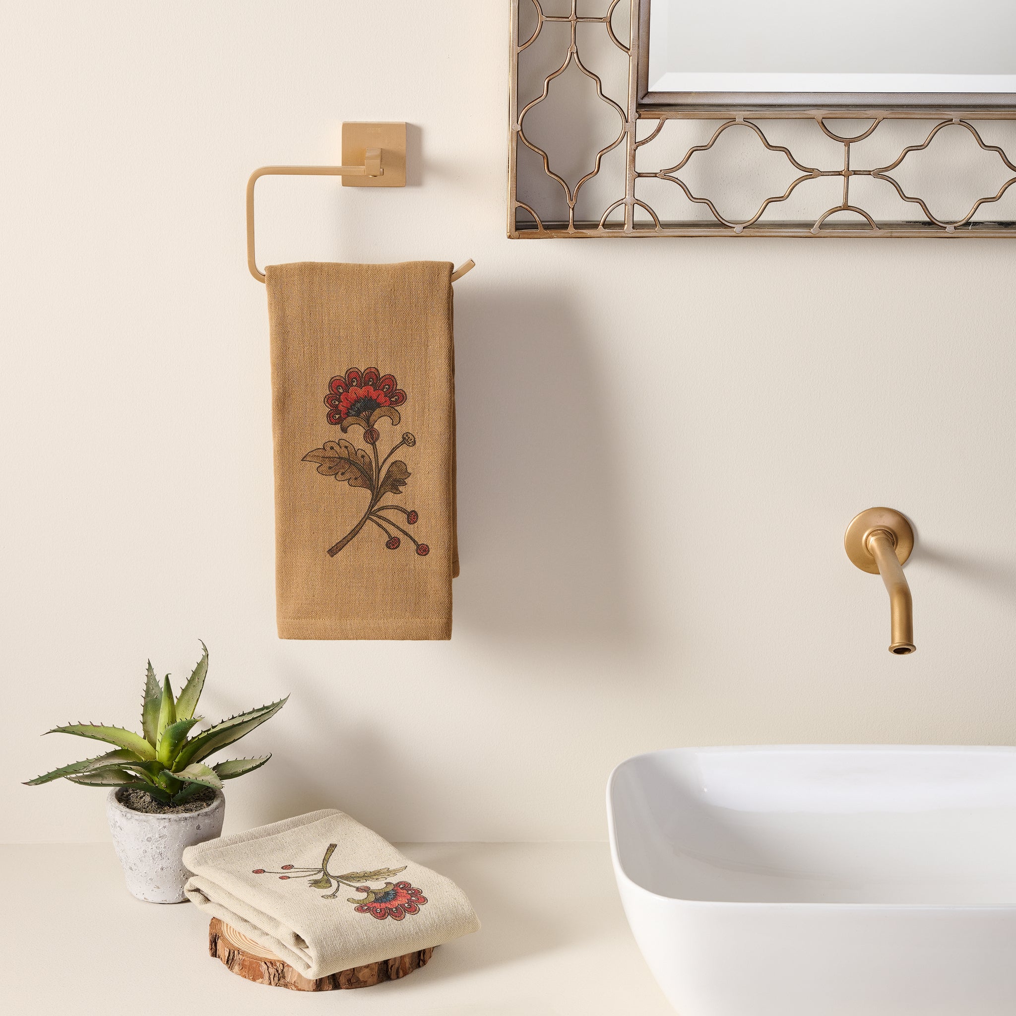 KSHUPA| Cotton | Hammam Terry | Hand Towel