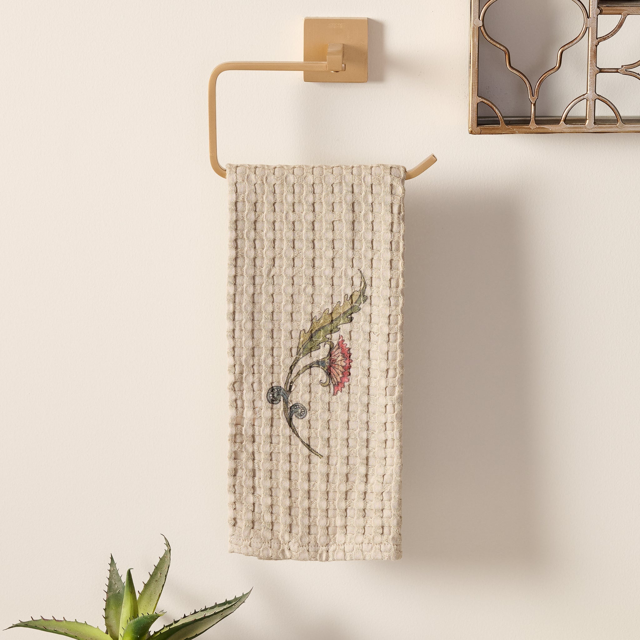 Kalika | Cotton Bamboo| Waffle | Hand Towel