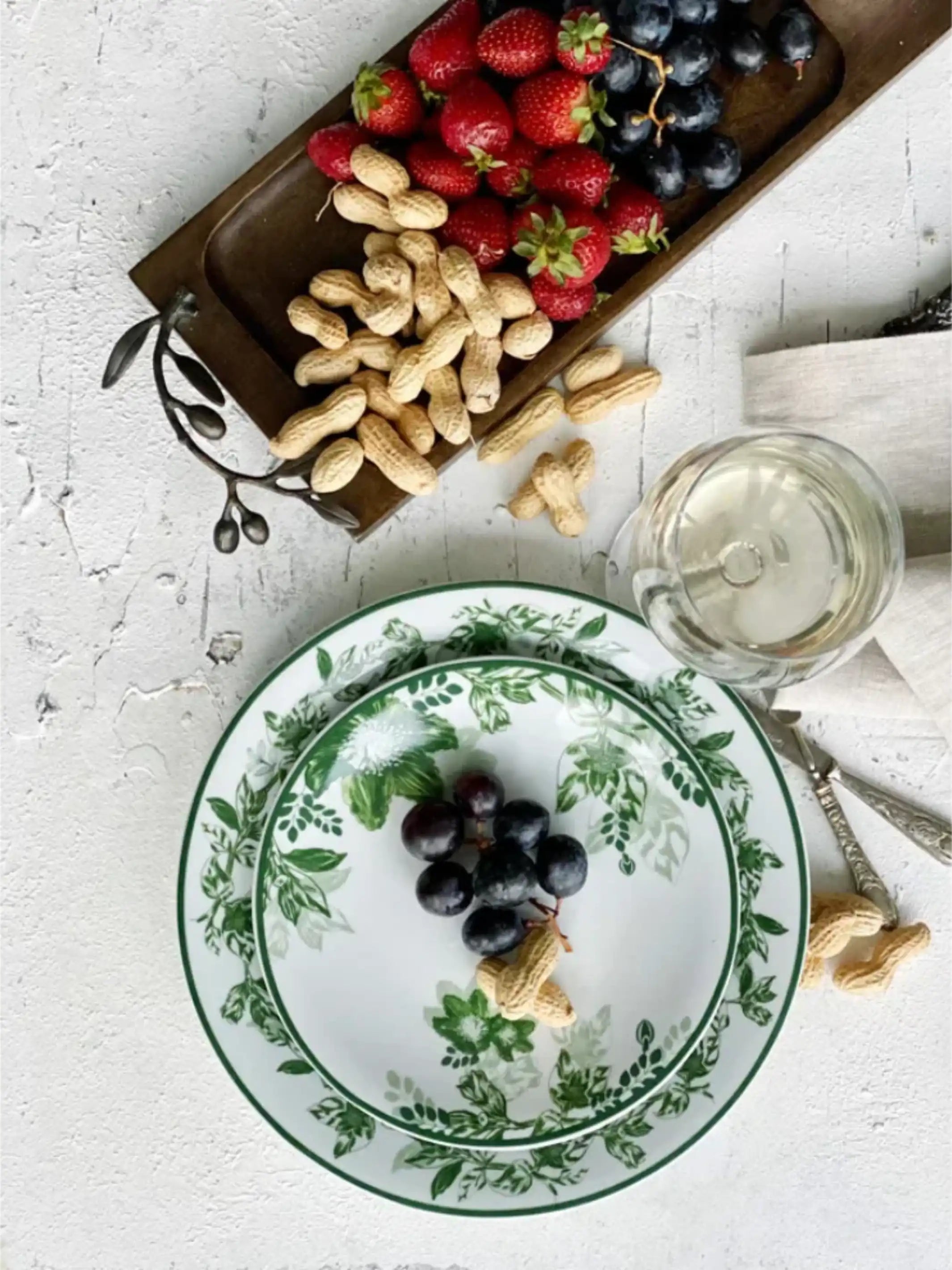 Victorian Garden Dessert Plate