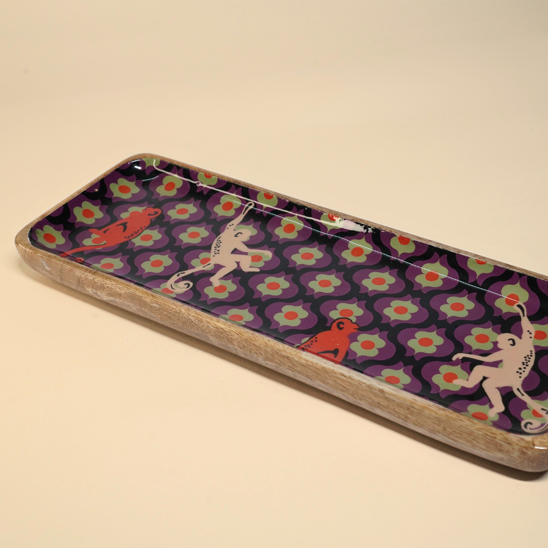 Forest Fig Monkey Platter