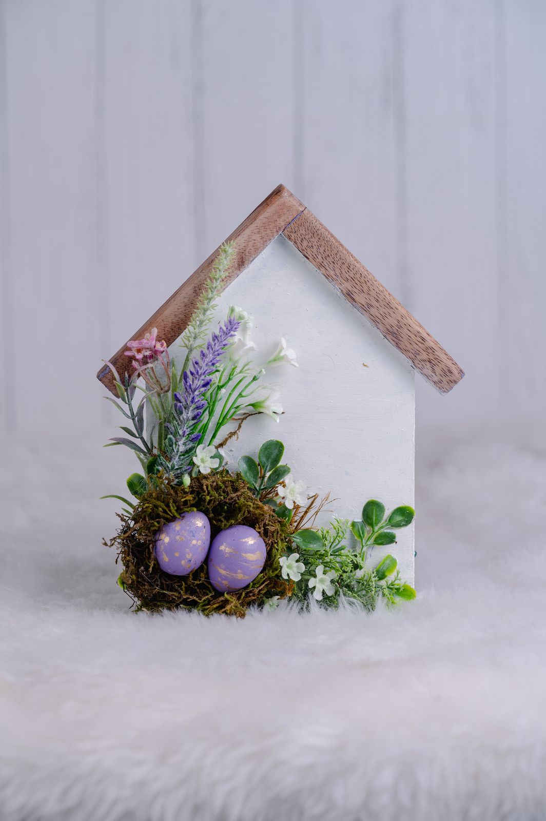 Bunny House Table Decor