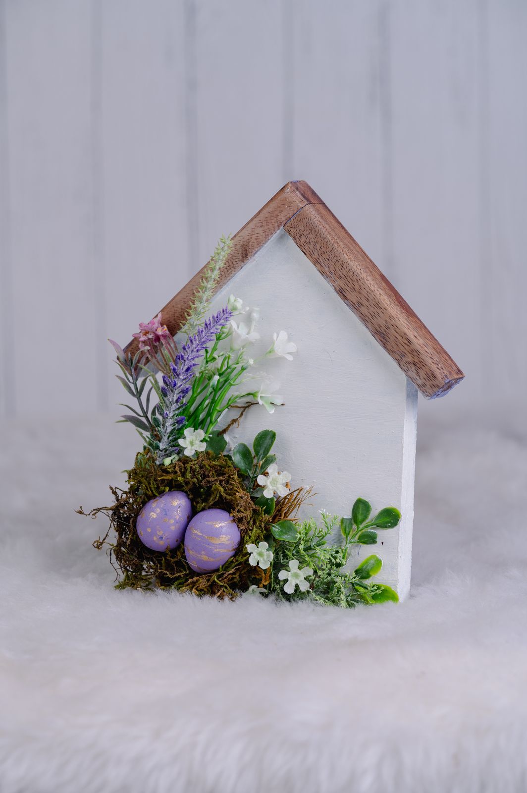 Bunny House Table Decor