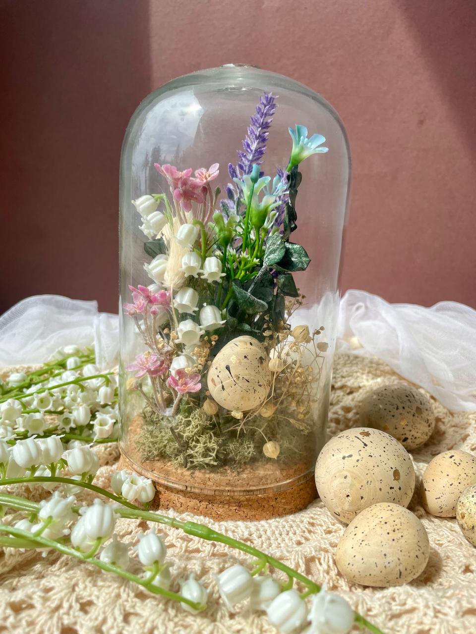 Easter Cloche Decor