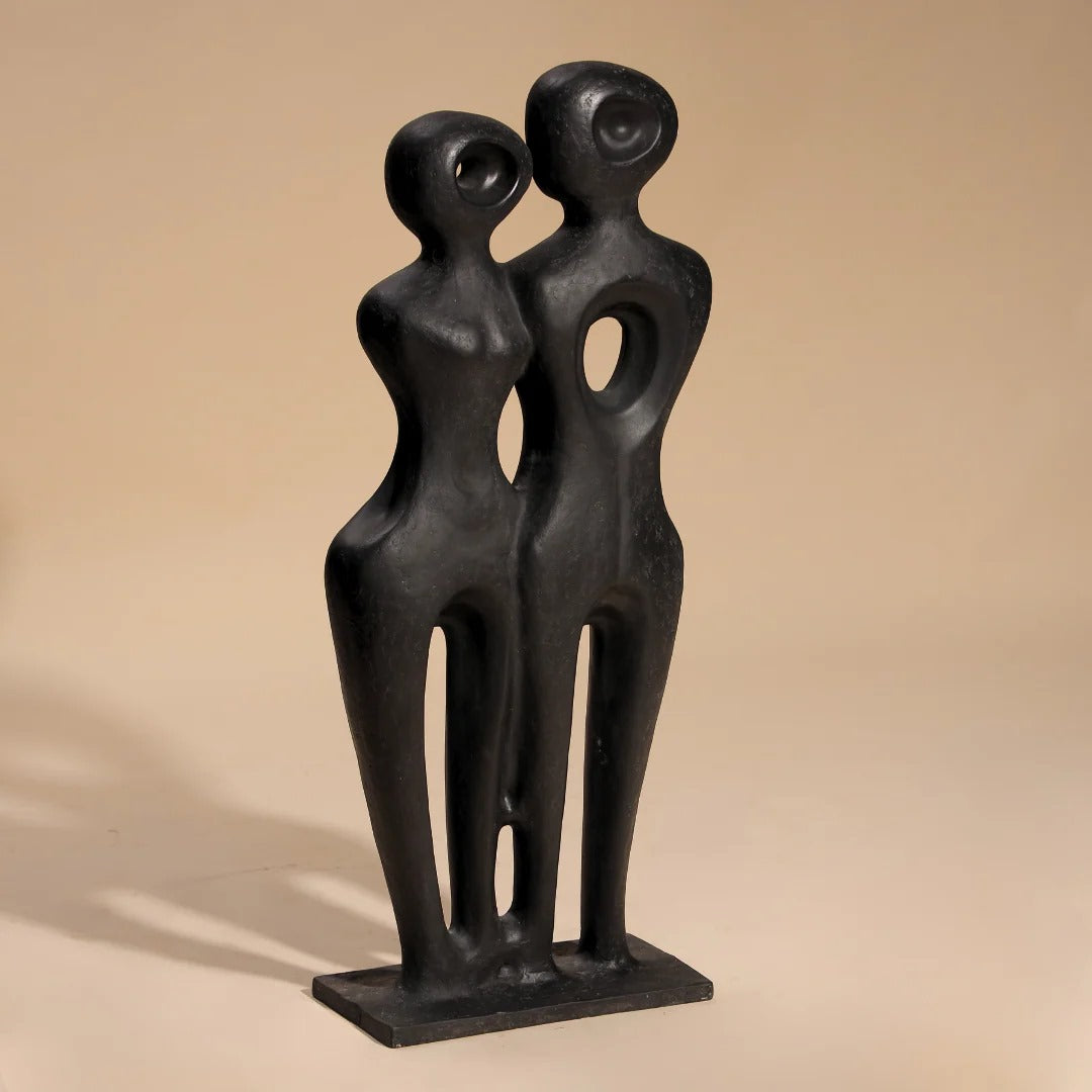Tomo Organic Sculpture Charcoal