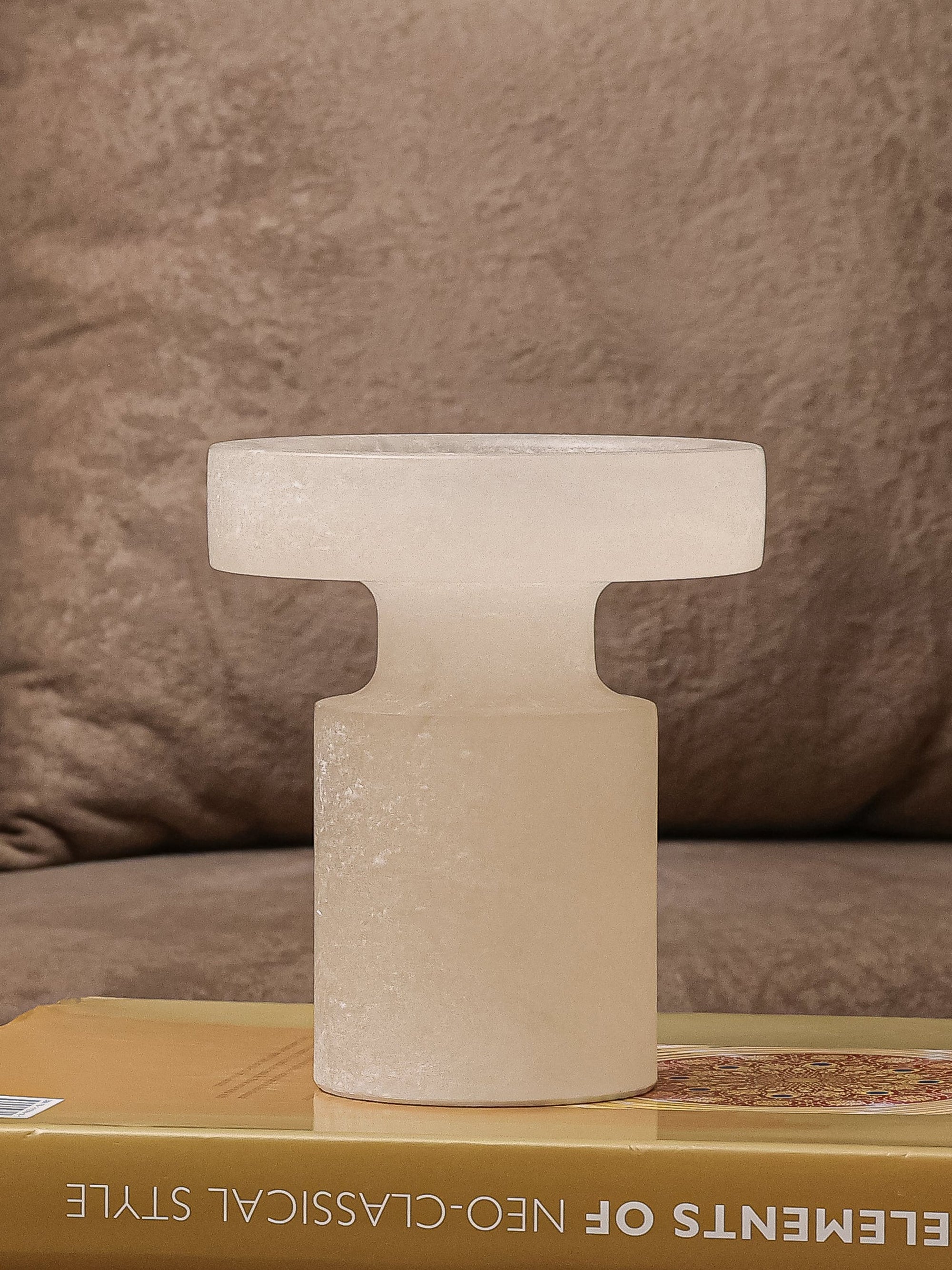 White Onyx Decor Piece