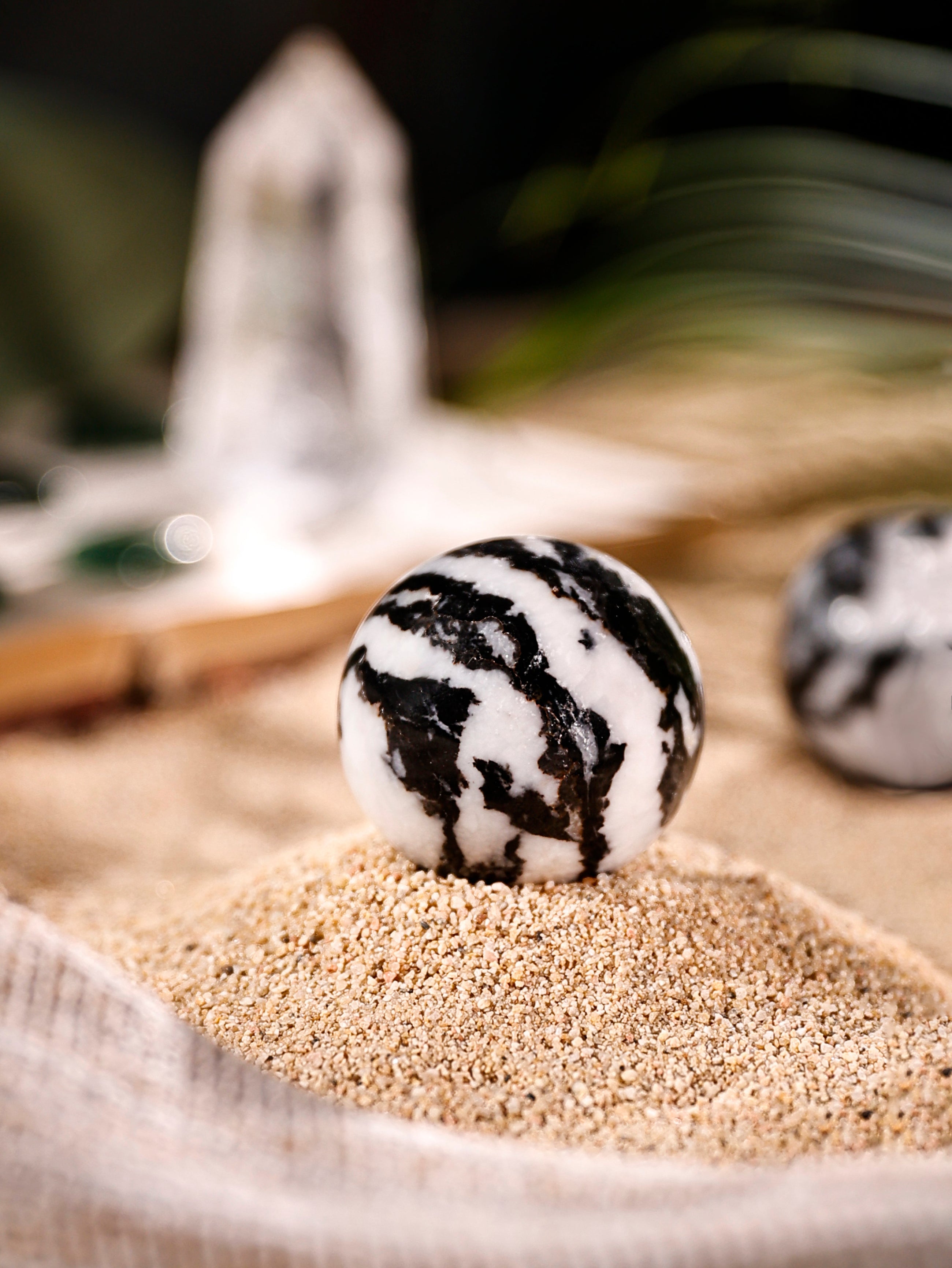 Zebra Jasper Sphere