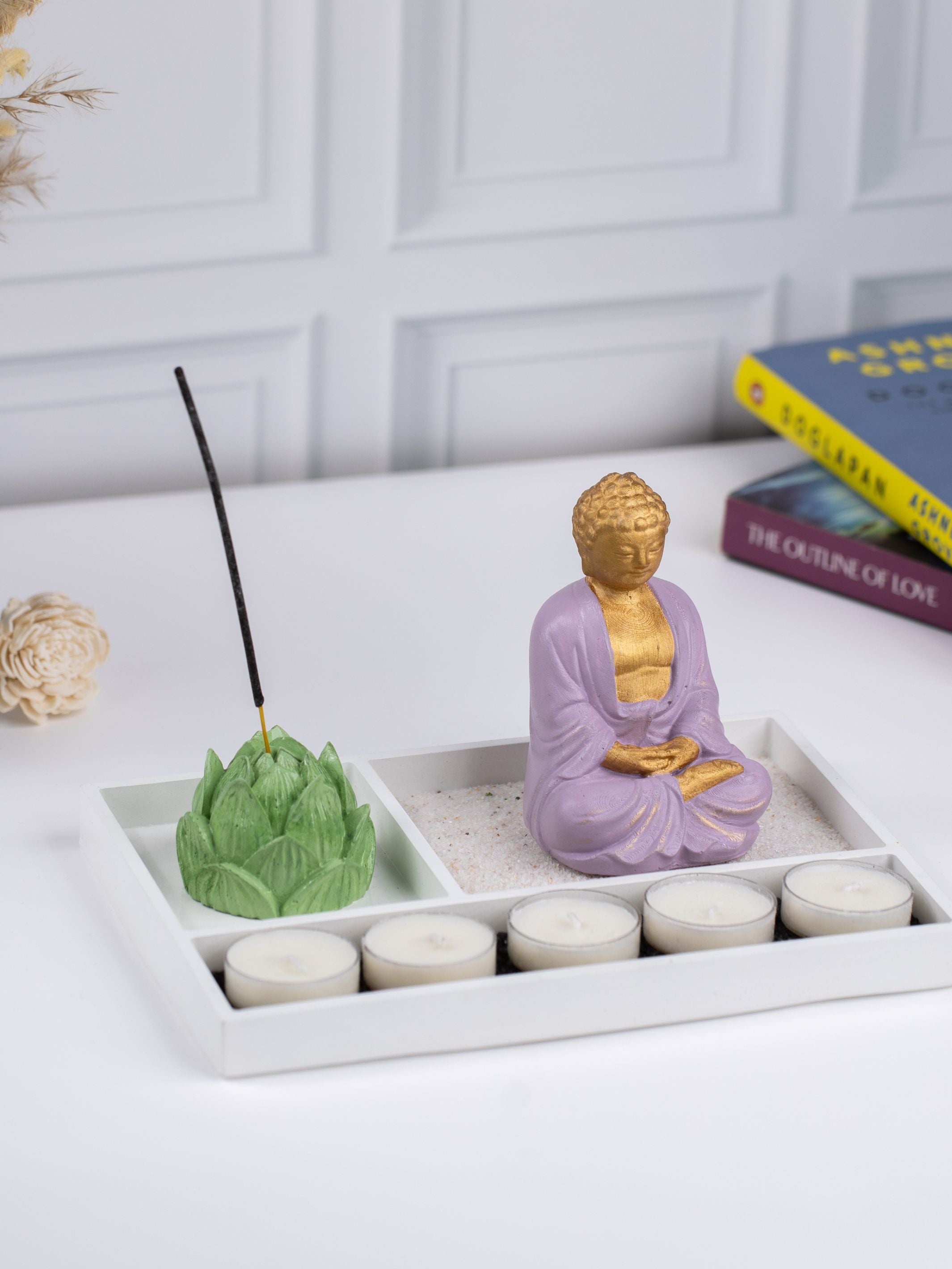 Zen Decor Purple & Gold