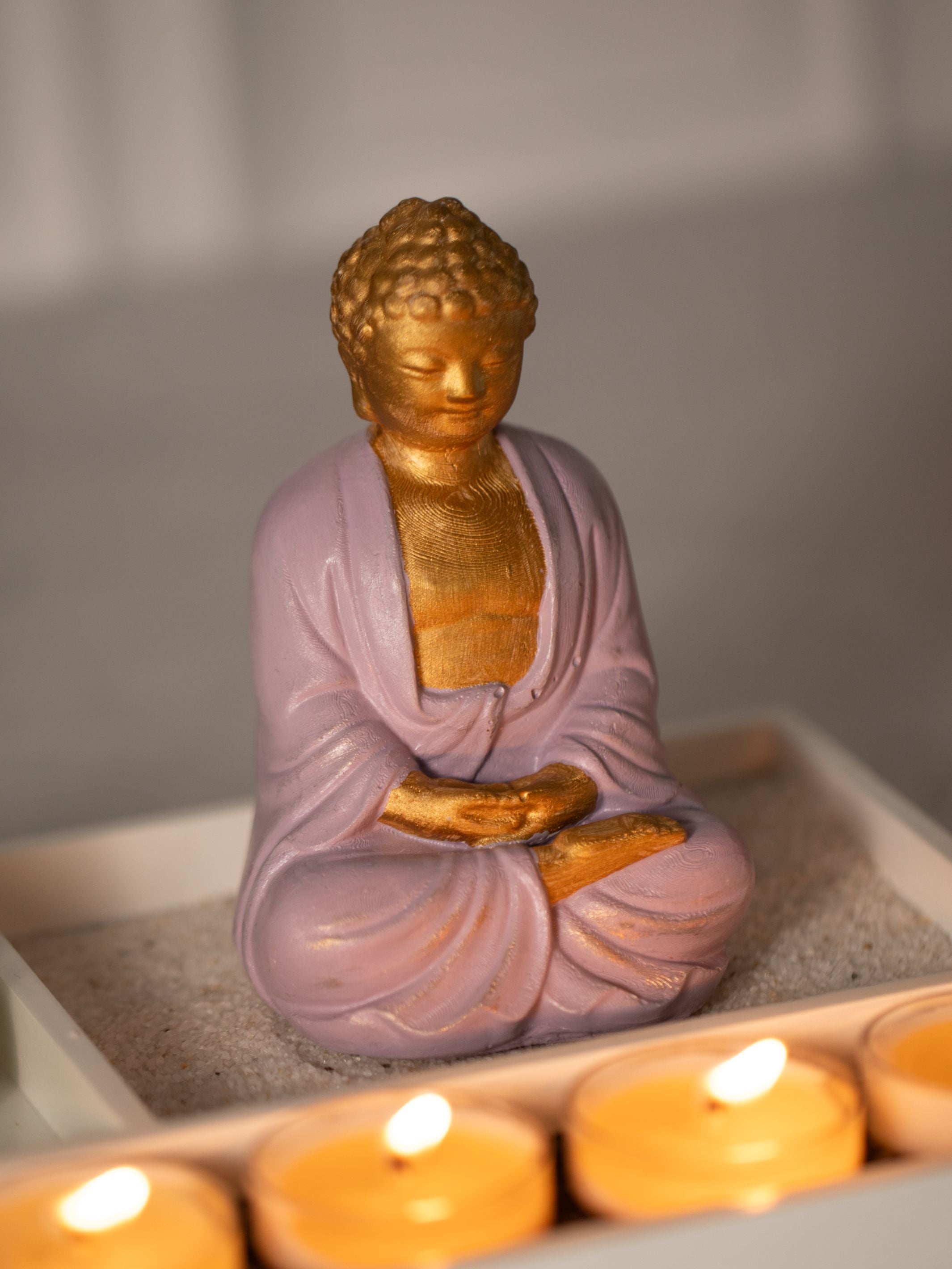 Zen Decor Purple & Gold