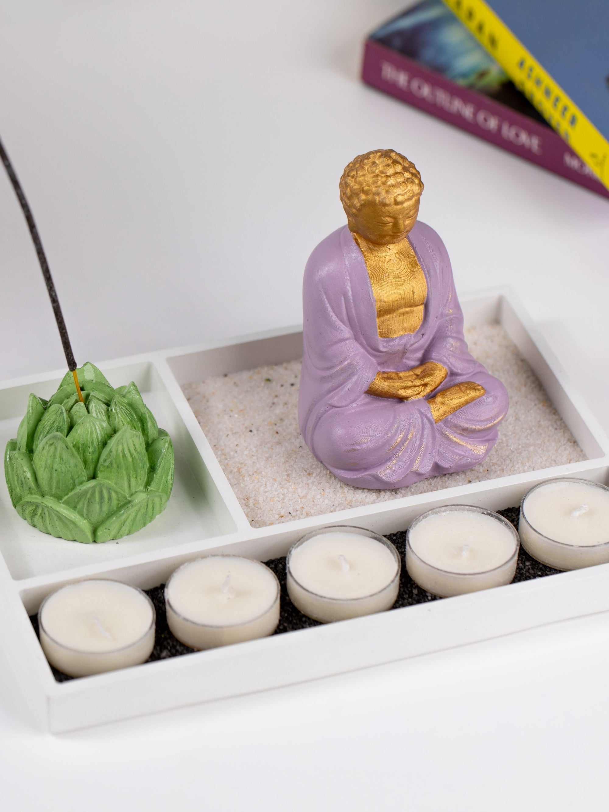 Zen Decor Purple & Gold