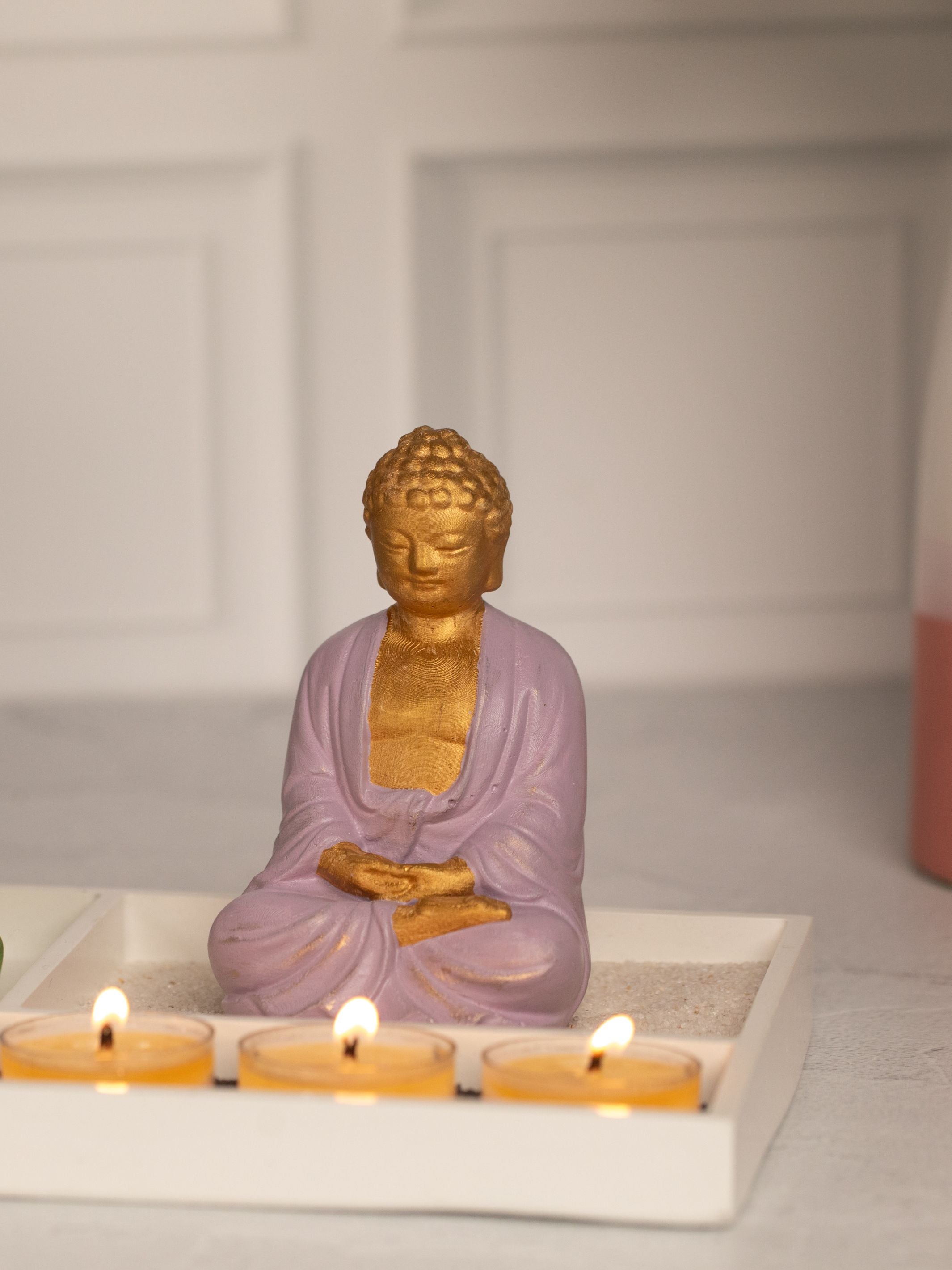 Zen Decor Purple & Gold