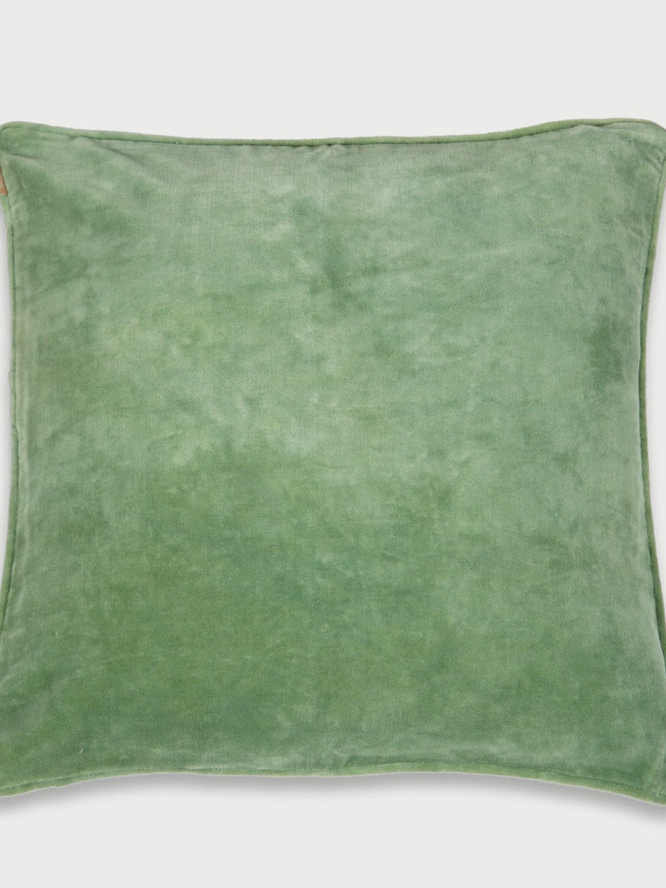 Cushion Cover - Celadon Green Velvet