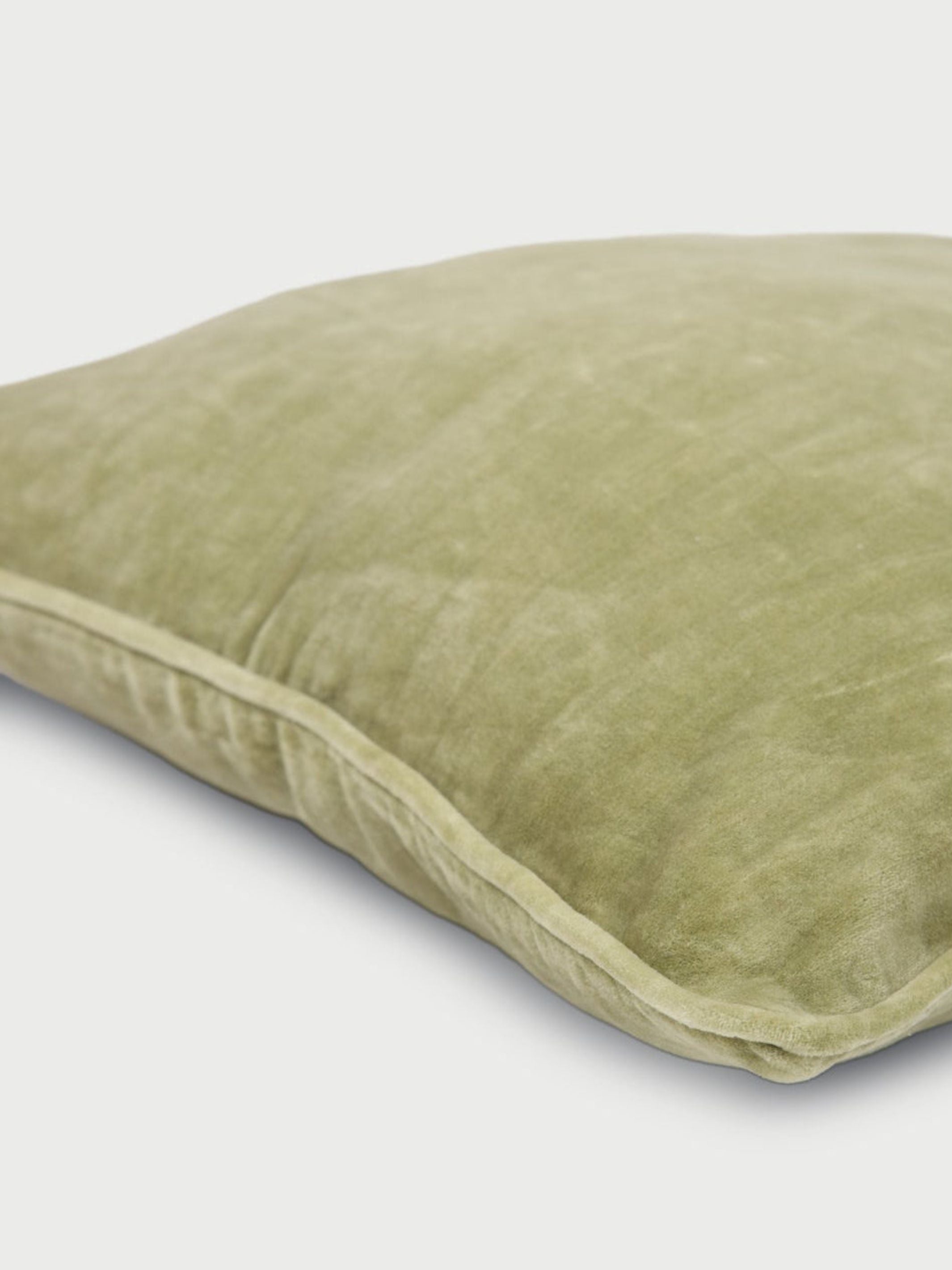 Cushion Cover - Moss Green Velvet