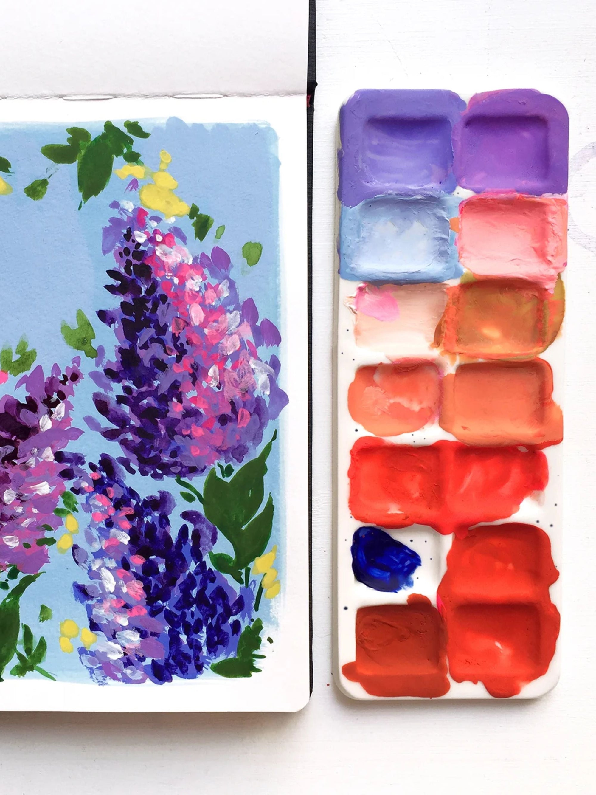 Color Palette - 14 Pan - Artists Tool