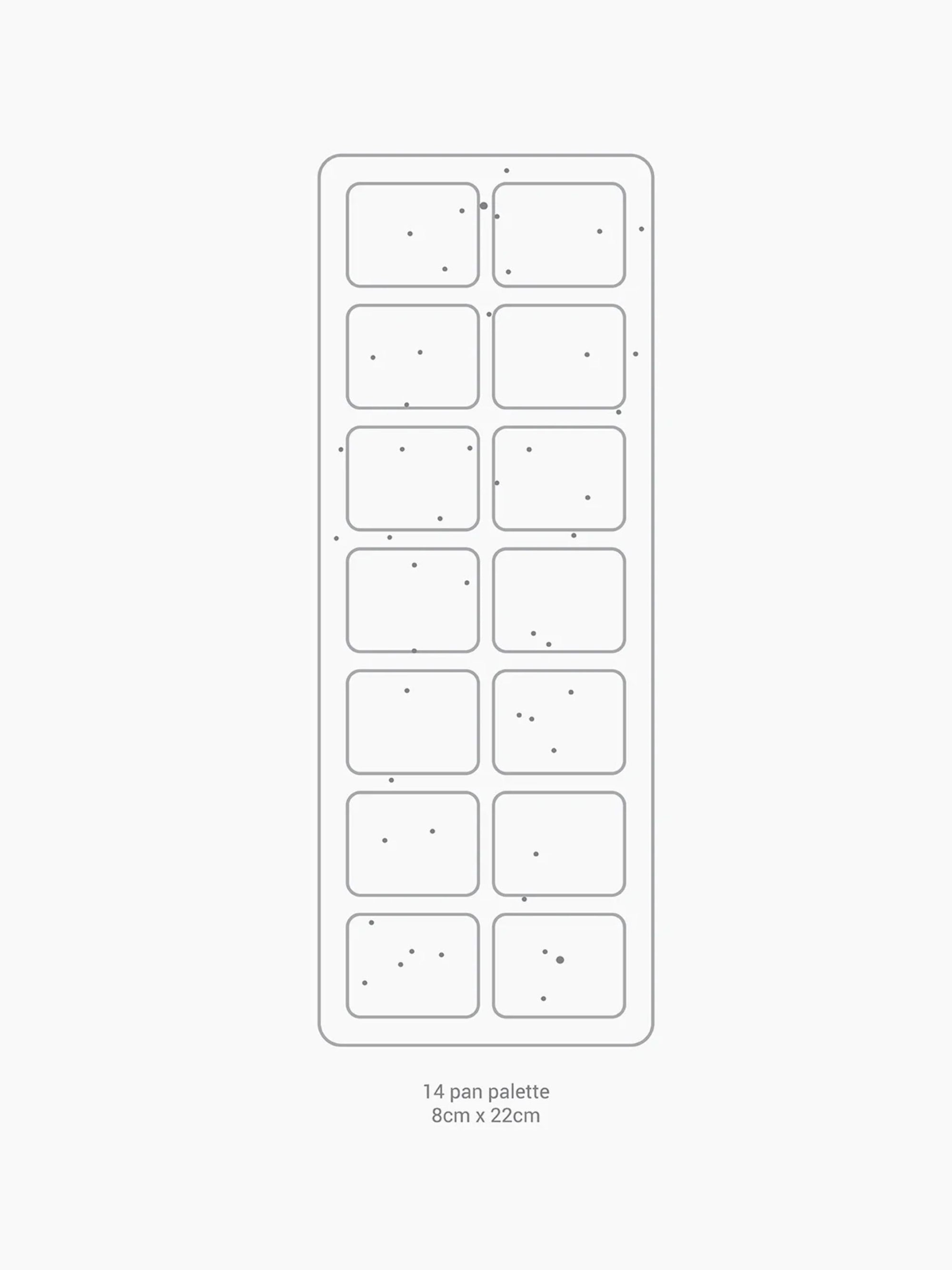 Color Palette - 14 Pan - Artists Tool