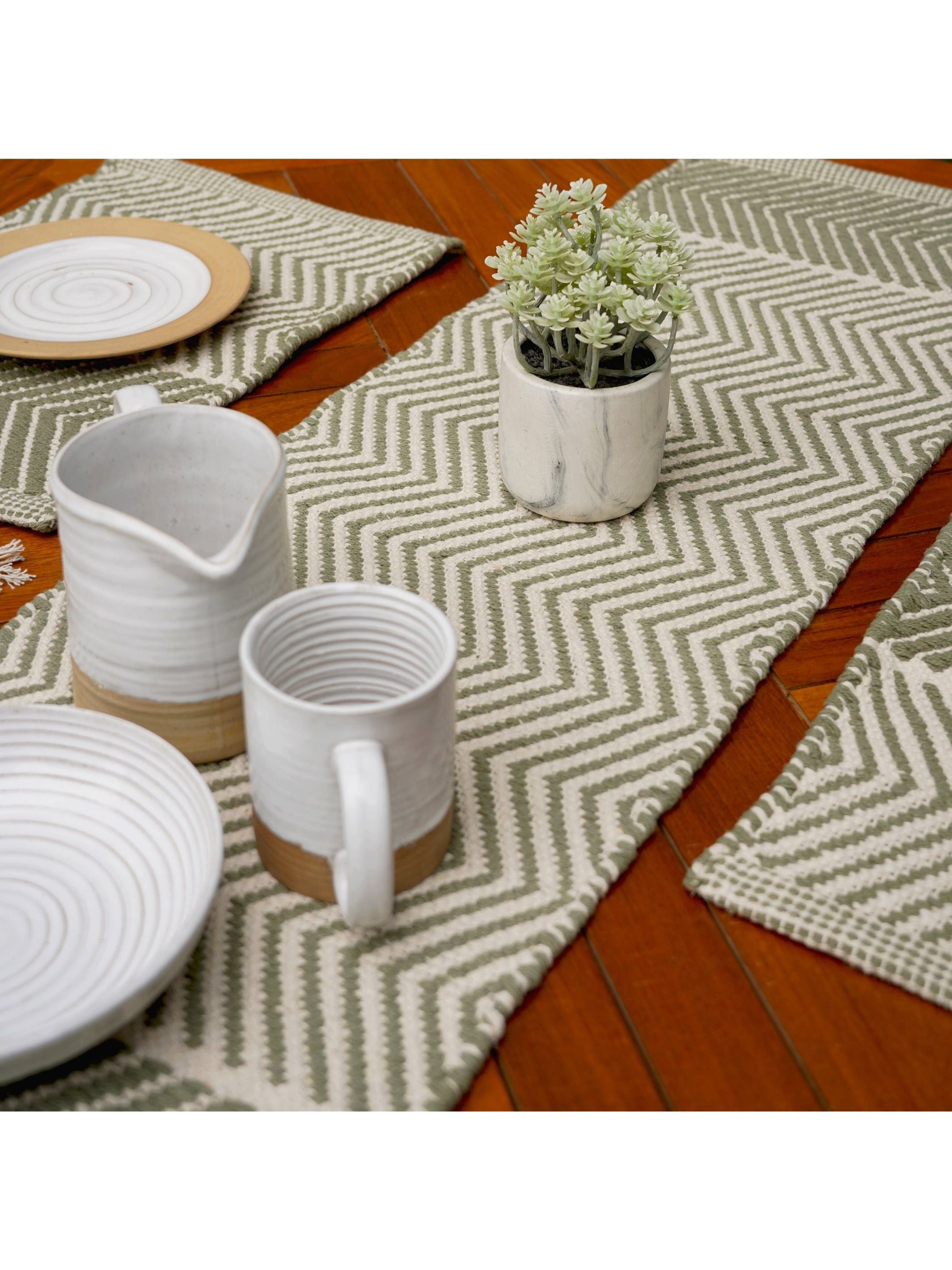 Handwoven Reversible Table Runner
