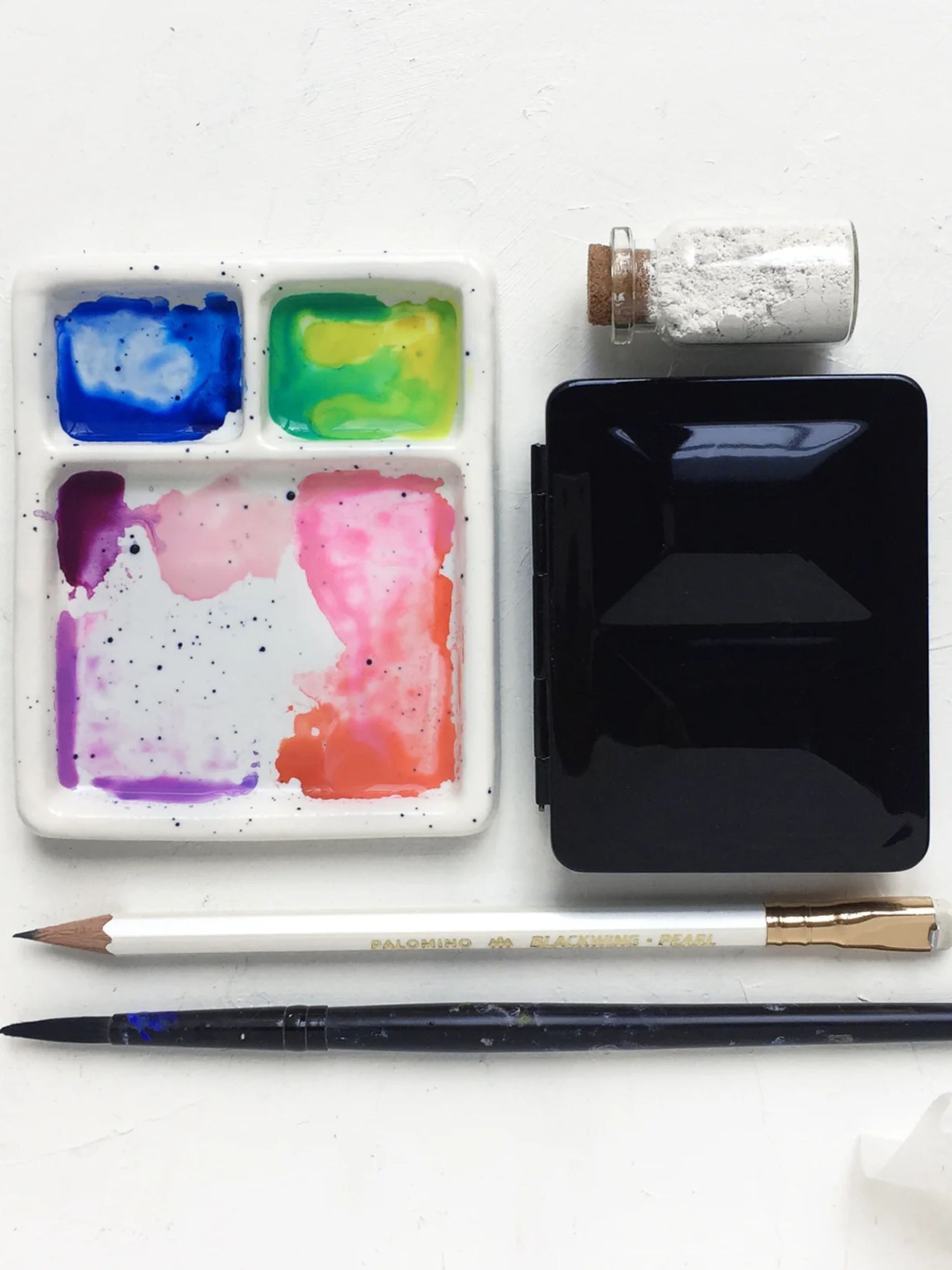 Dual Pan Mixing Palette - Artists Tool