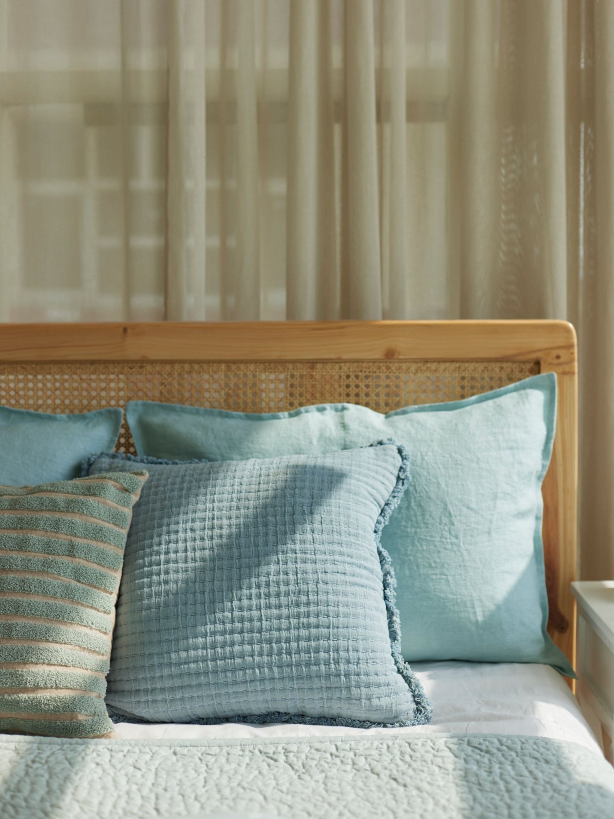 Cushion Cover - Trail Baby Blue